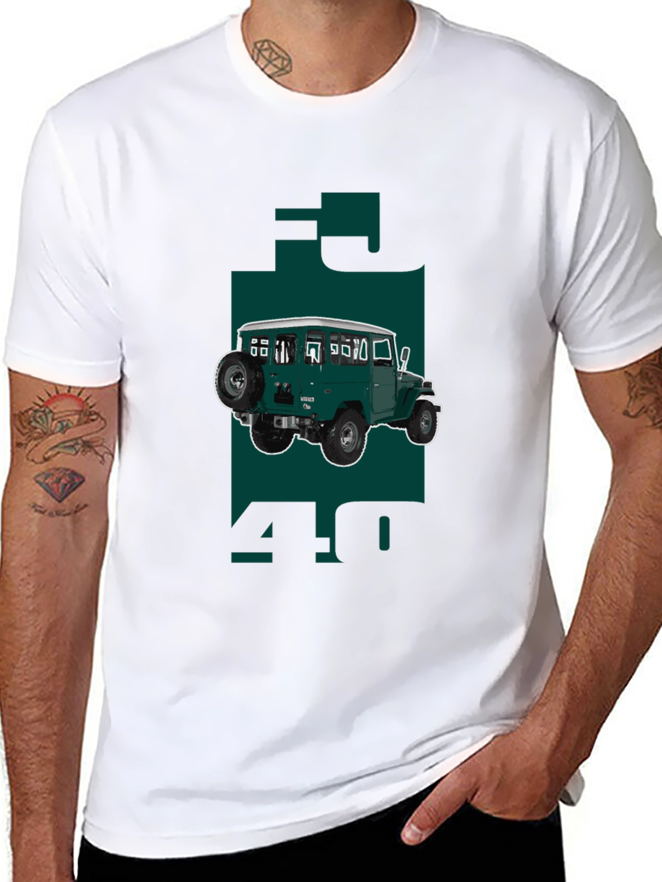 Toyota FJ40 T-Shirt - Classic Off-Road Design