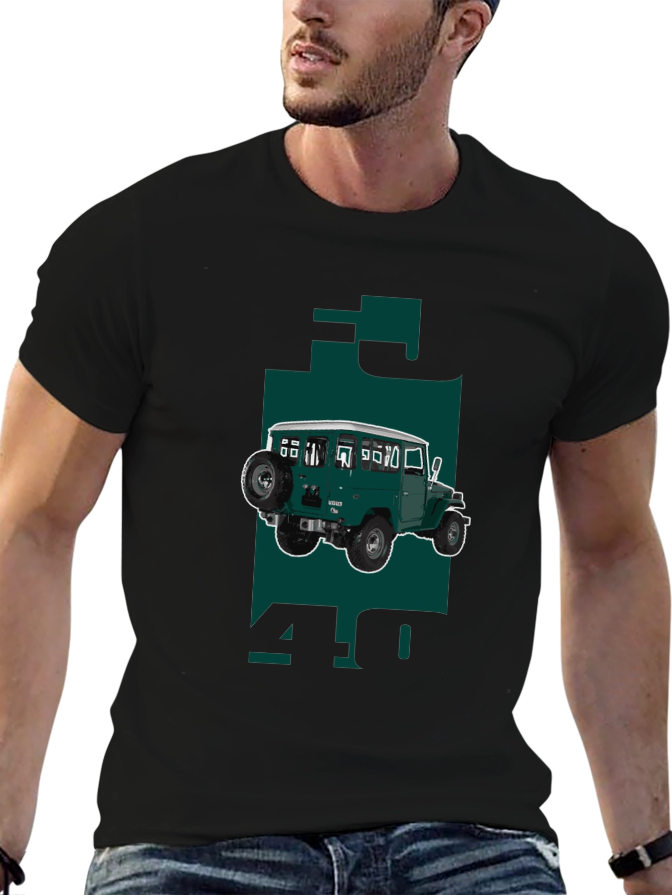 Toyota FJ40 T-Shirt - Classic Off-Road Design
