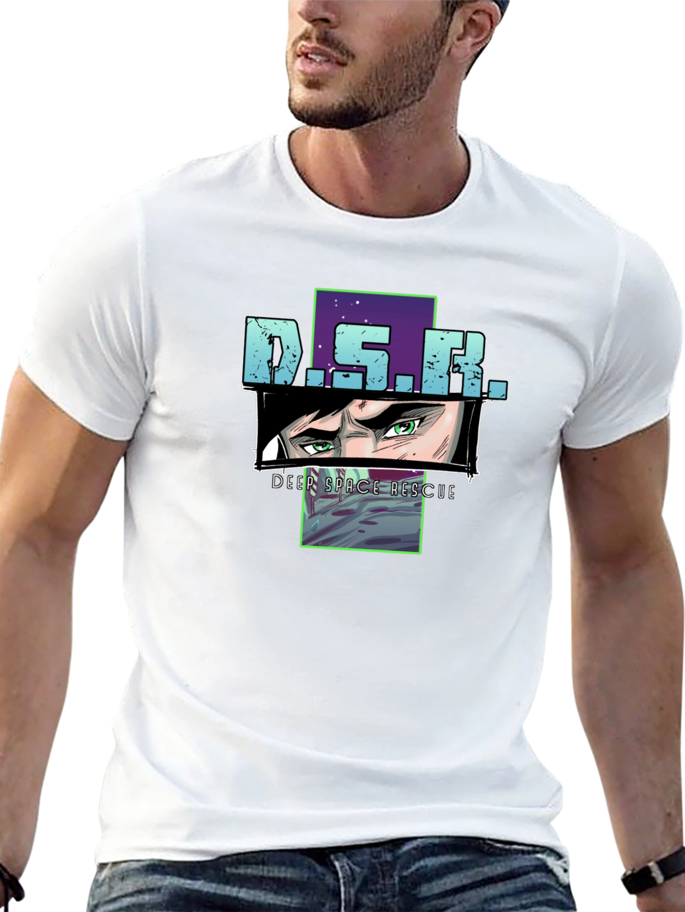 D.S.R. Deep Space Rescue Graphic Tee