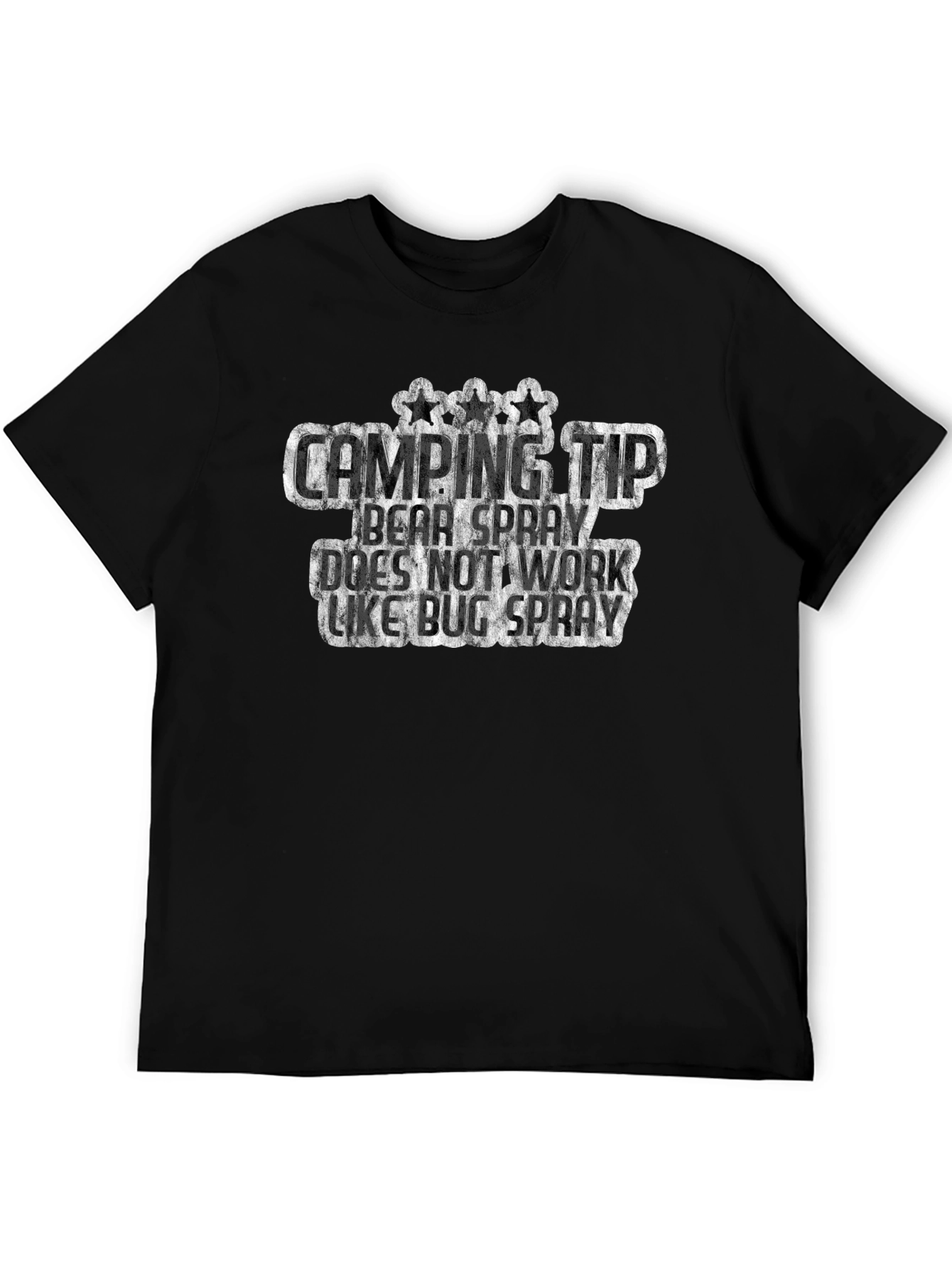 Camping Tip Bear Spray Graphic T-Shirt