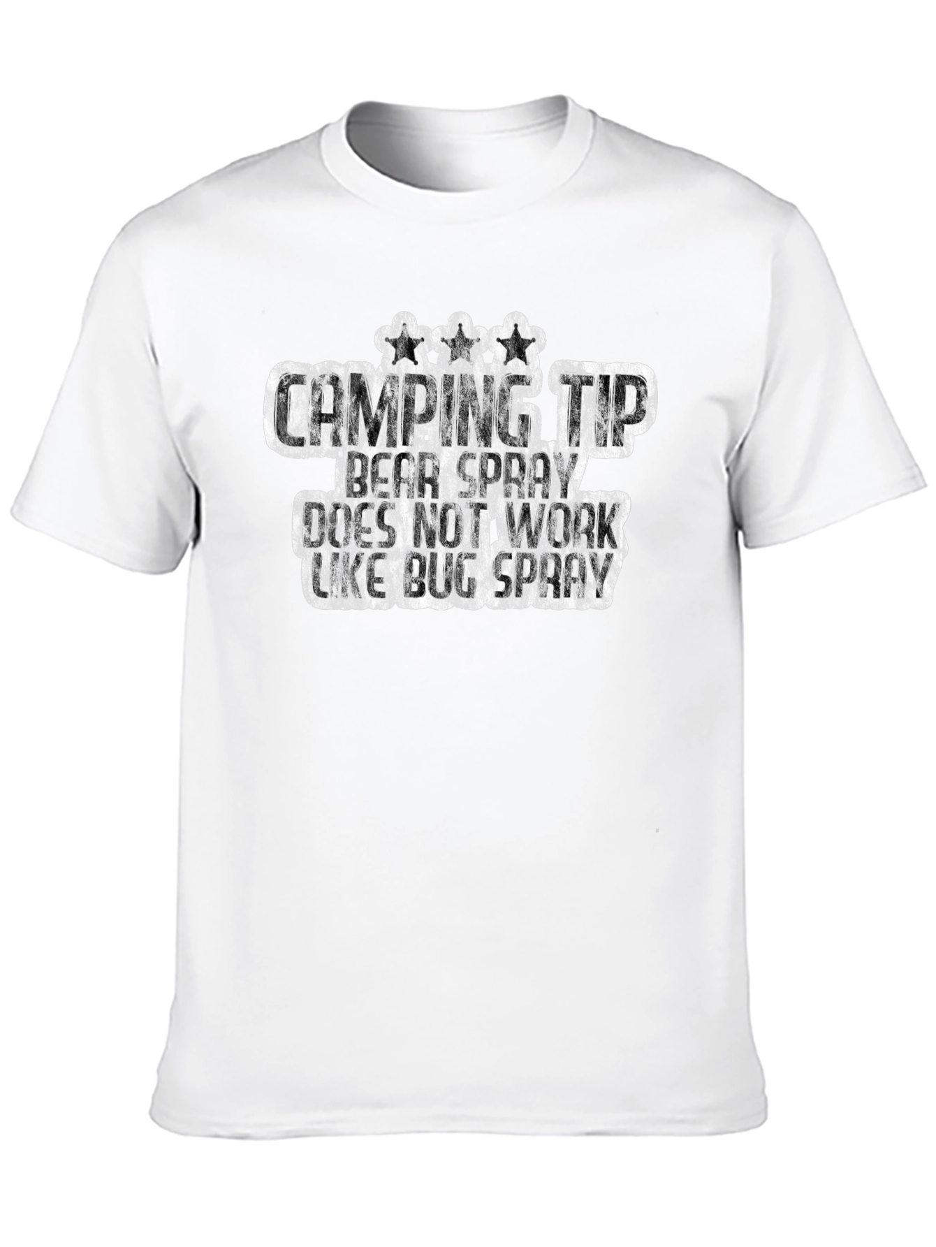 Camping Tip Bear Spray Graphic T-Shirt