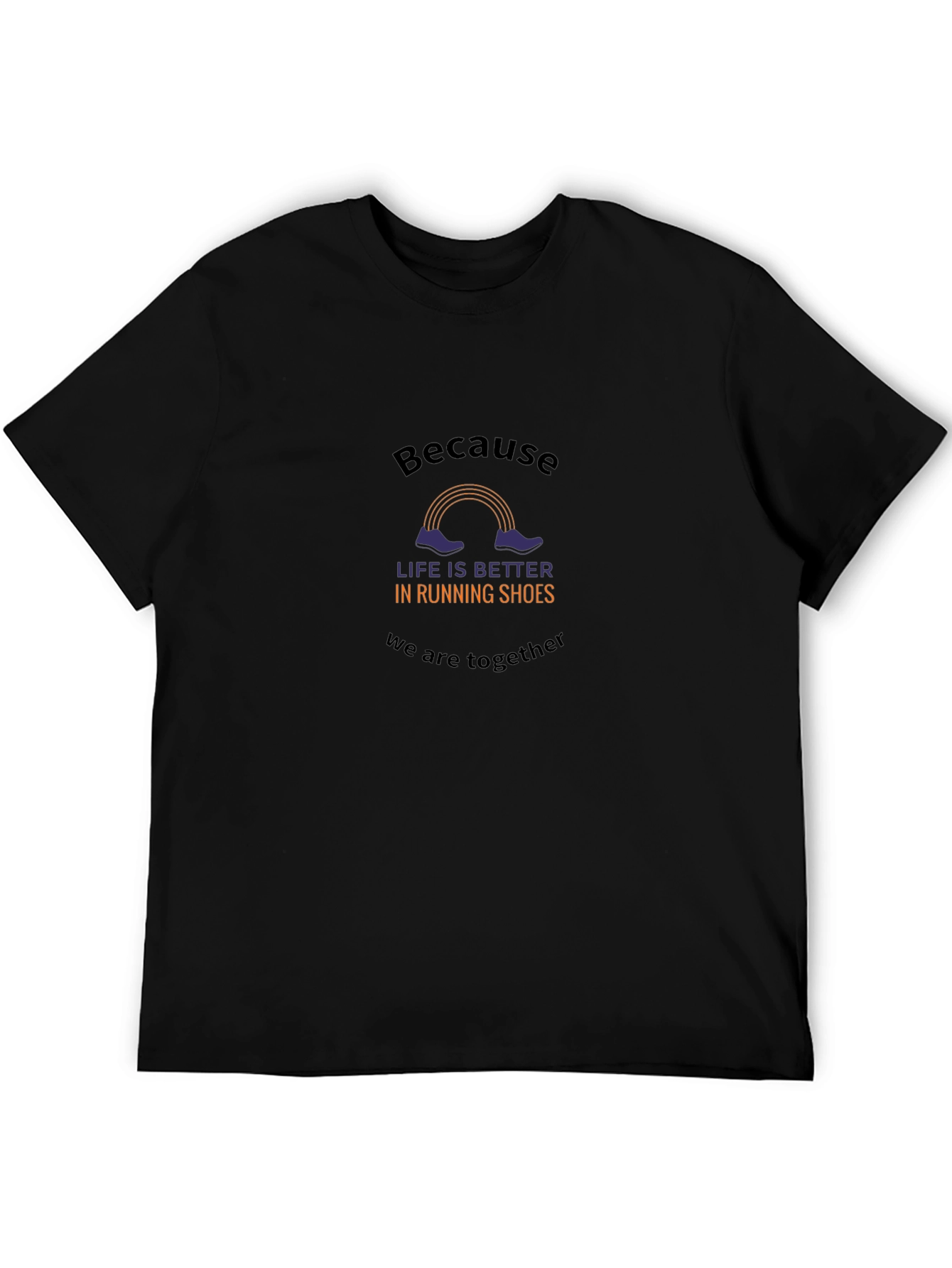 Running Shoe Lover Black Tee