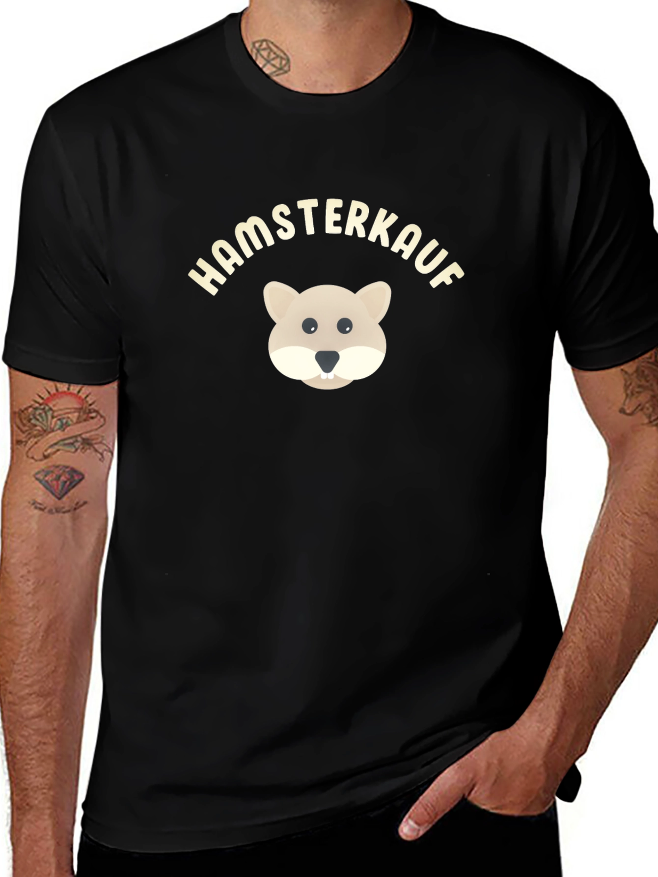 Hamsterkauf T-Shirt - Novelty Graphic Tee
