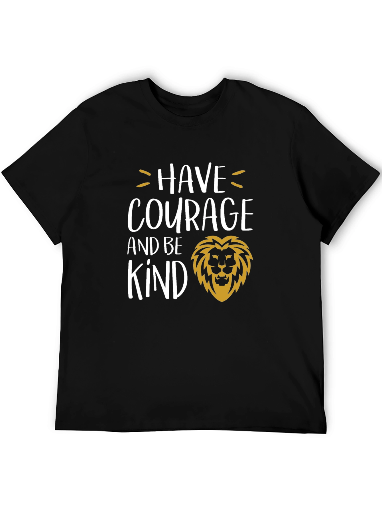 Have Courage and Be Kind Lion Graphic Tee
