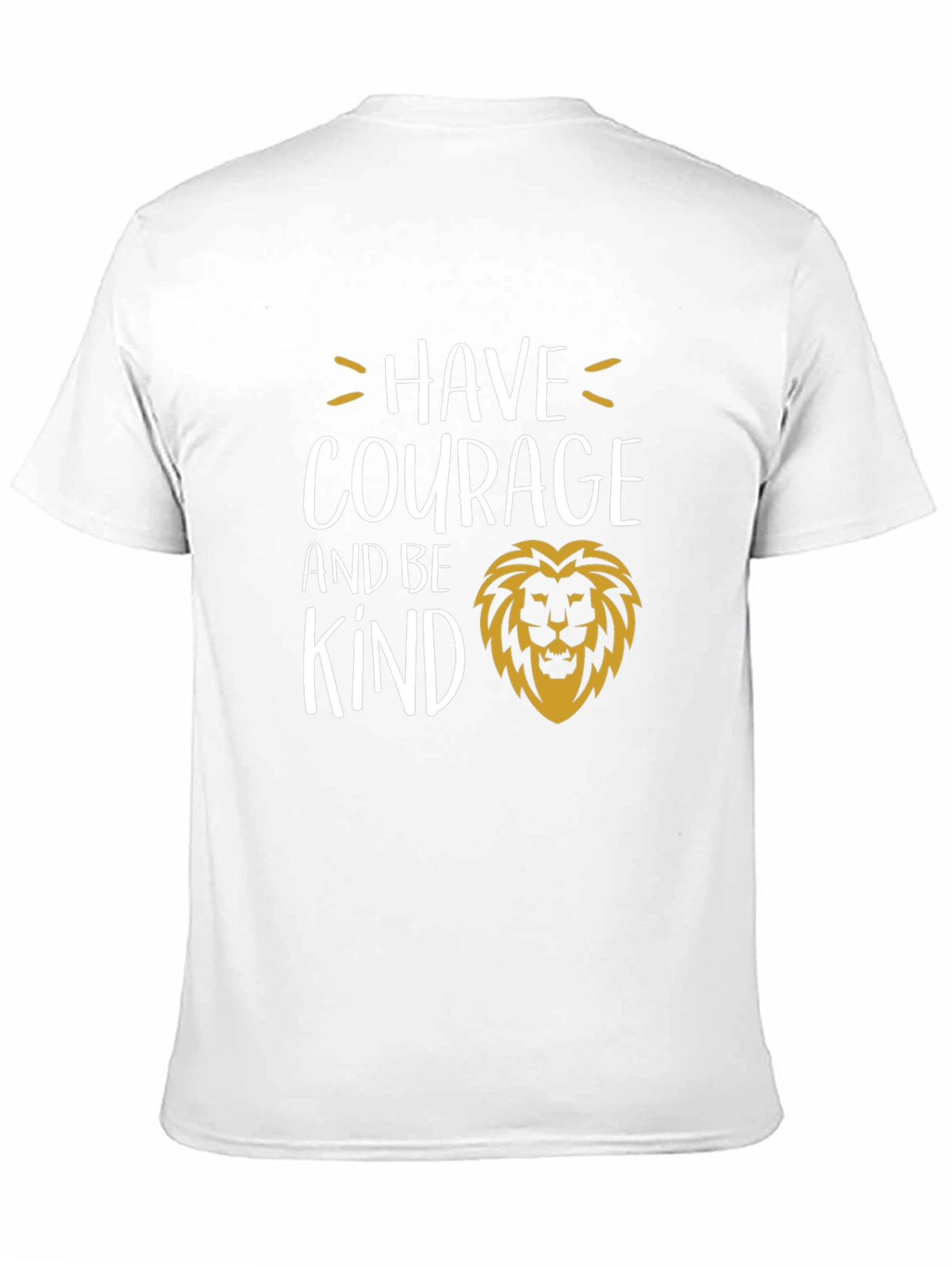 Have Courage and Be Kind Lion Graphic Tee