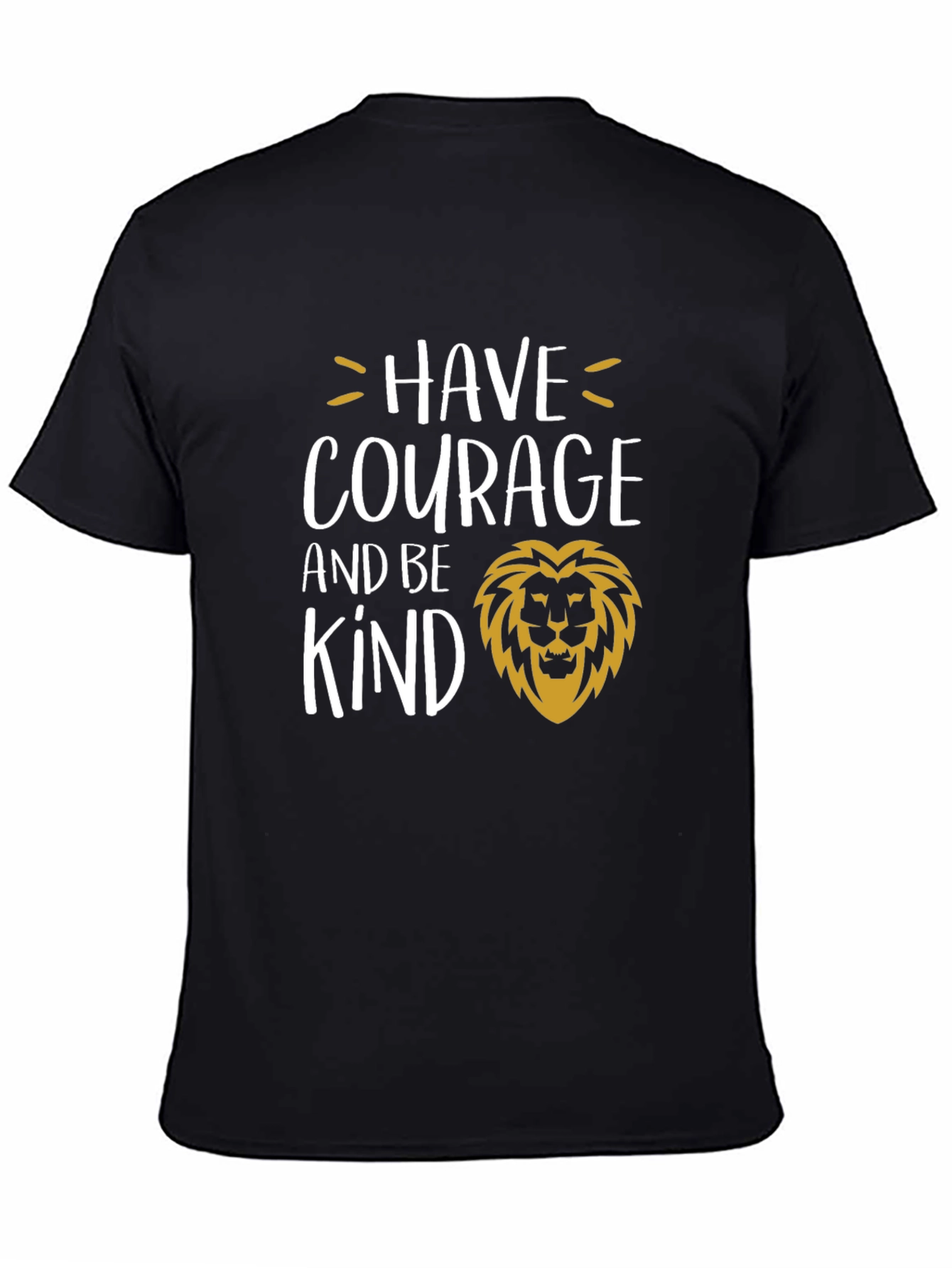 Have Courage and Be Kind Lion Graphic Tee