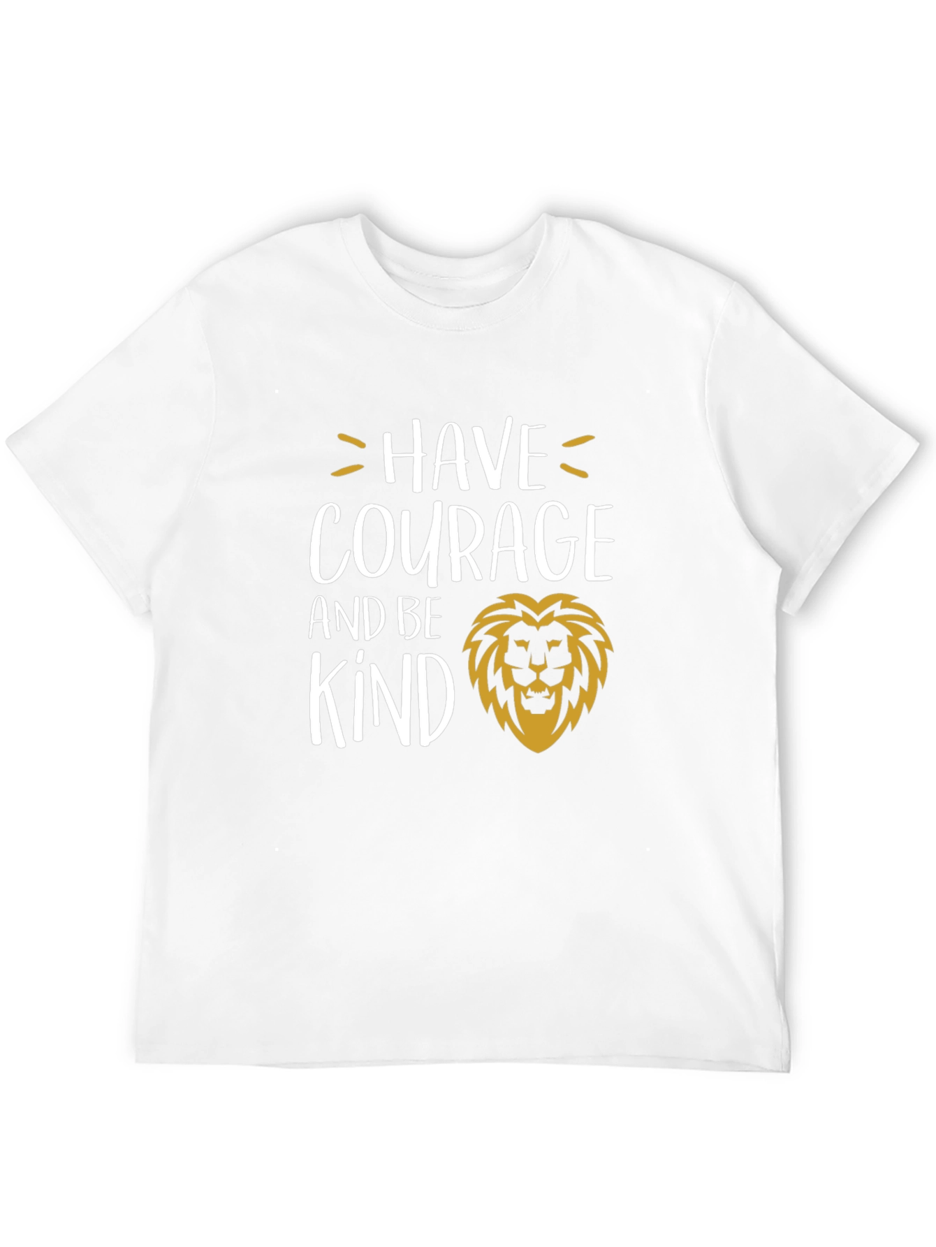 Have Courage and Be Kind Lion Graphic Tee