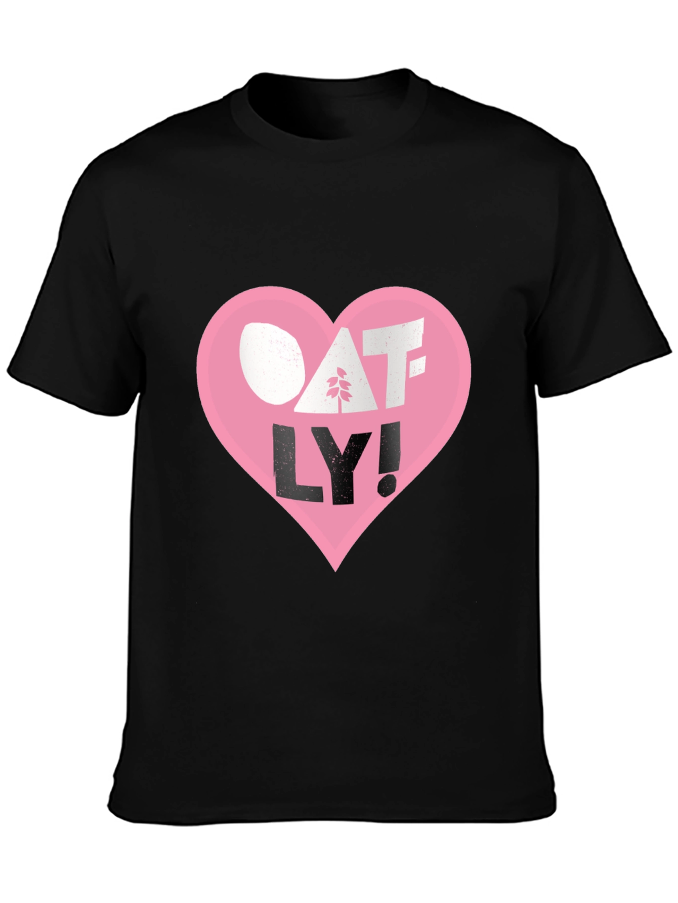 Oatly Heart T-Shirt - Vegan Milk Tee