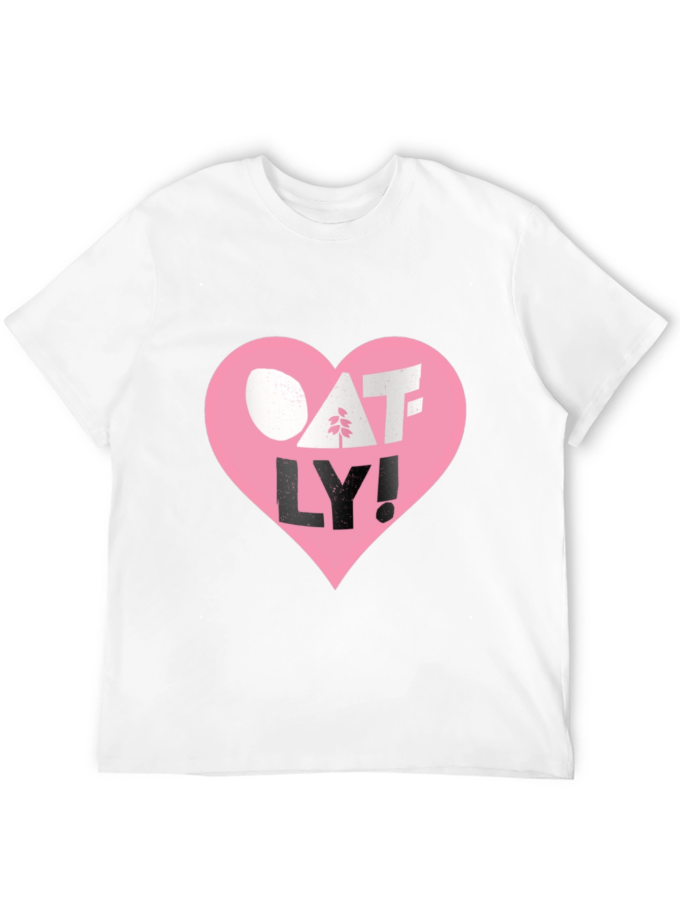 Oatly Heart T-Shirt - Vegan Milk Tee