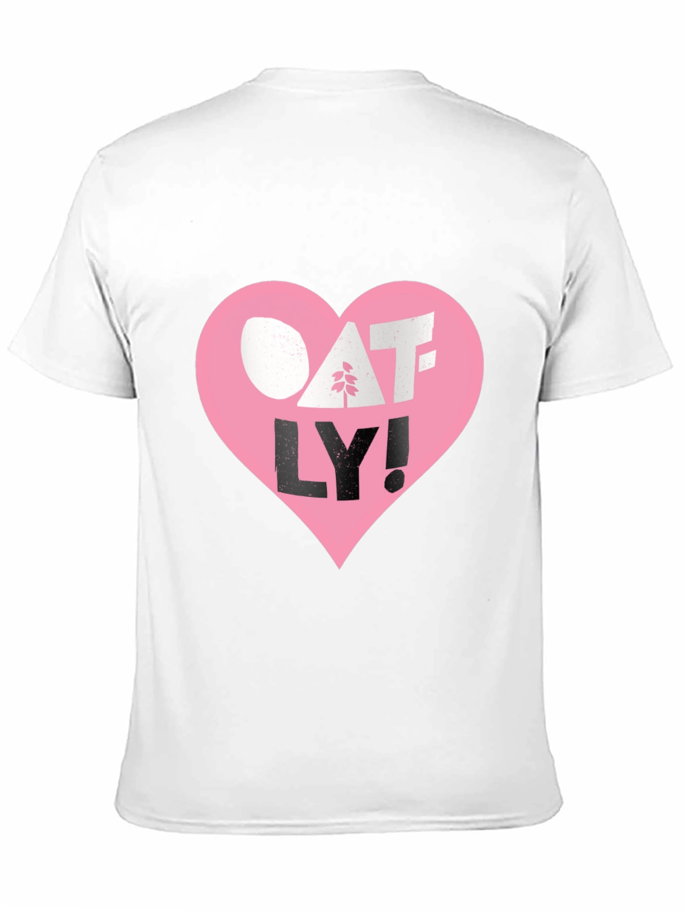 Oatly Heart T-Shirt - Vegan Milk Tee