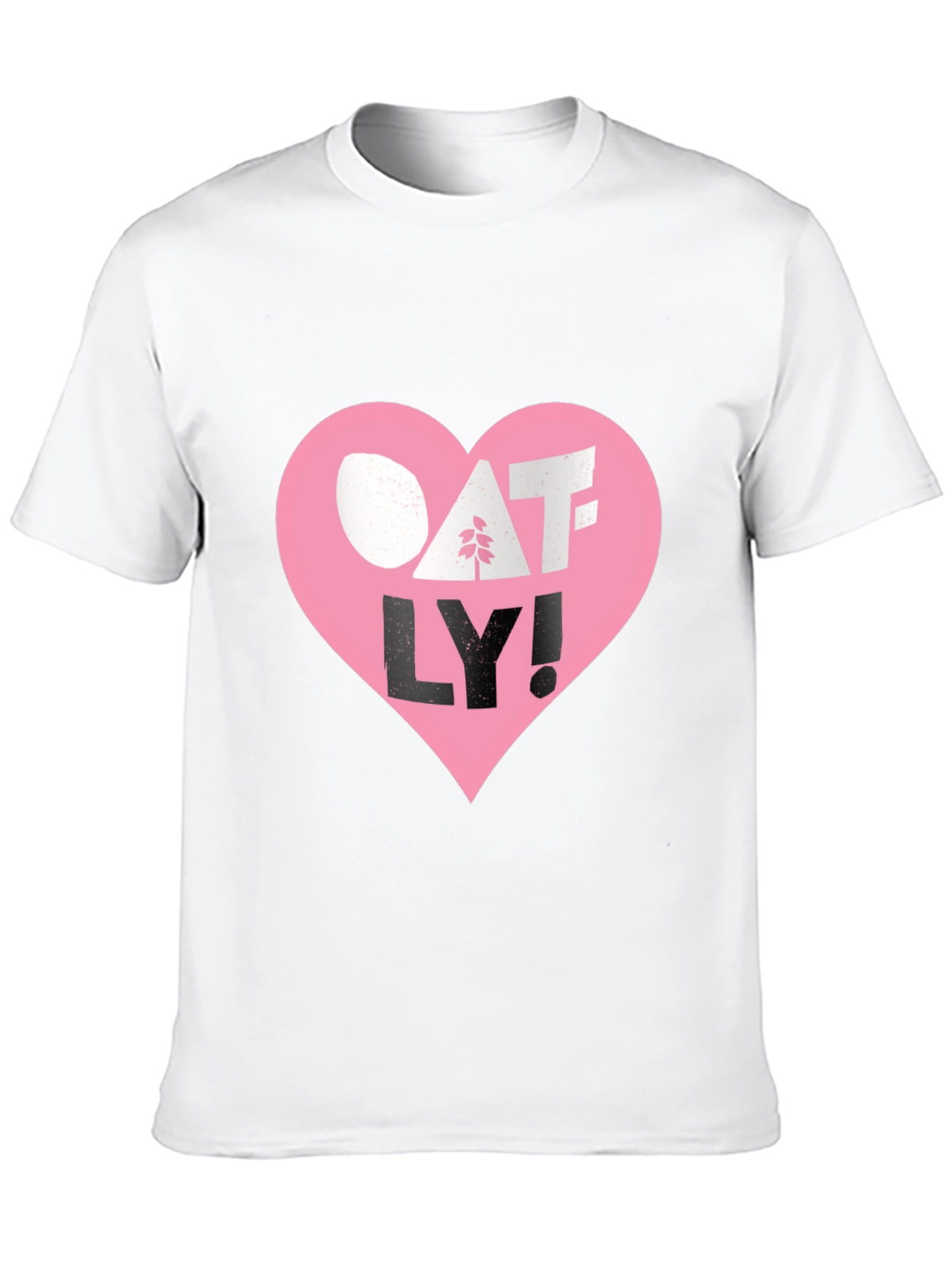 Oatly Heart T-Shirt - Vegan Milk Tee