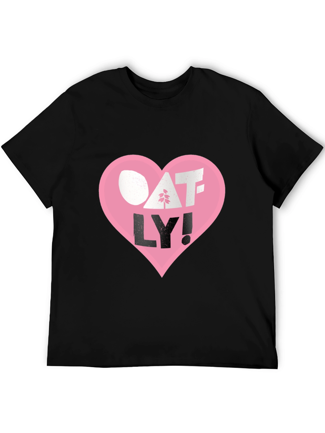 Oatly Heart T-Shirt - Vegan Milk Tee