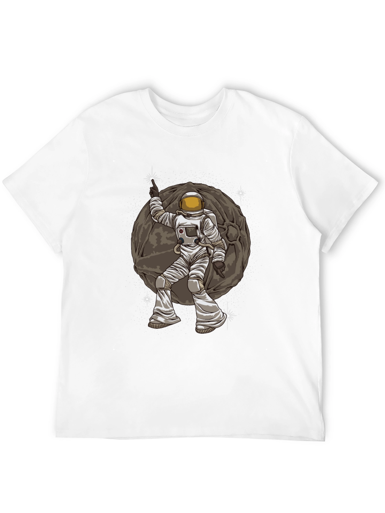 Astronaut Moonwalk Graphic T-Shirt - Space Lovers Tee