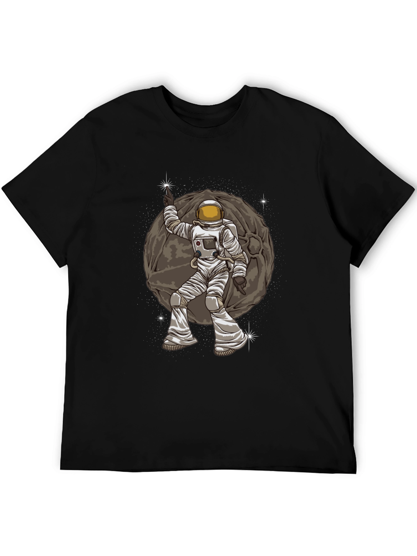 Astronaut Moonwalk Graphic T-Shirt - Space Lovers Tee