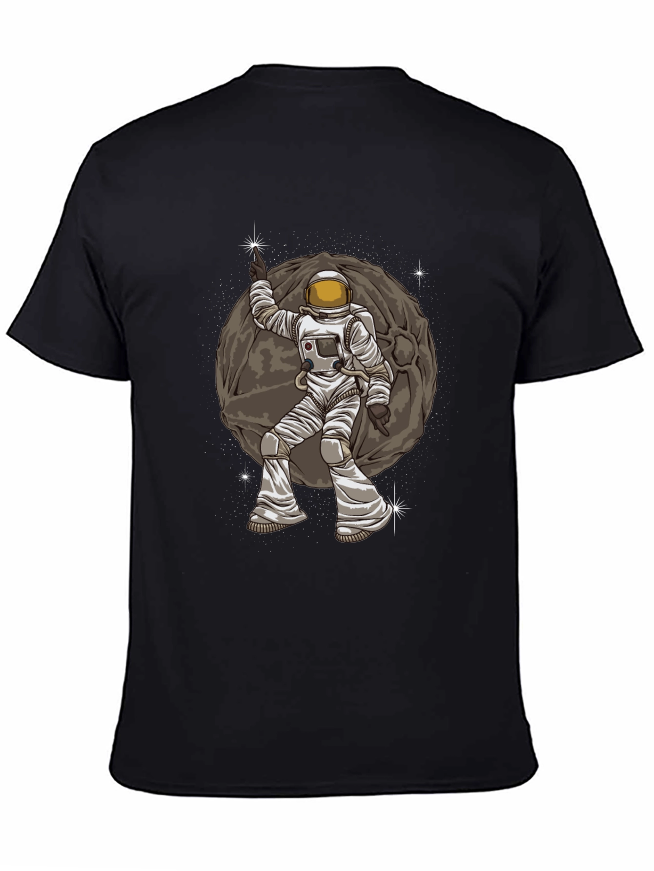 Astronaut Moonwalk Graphic T-Shirt - Space Lovers Tee