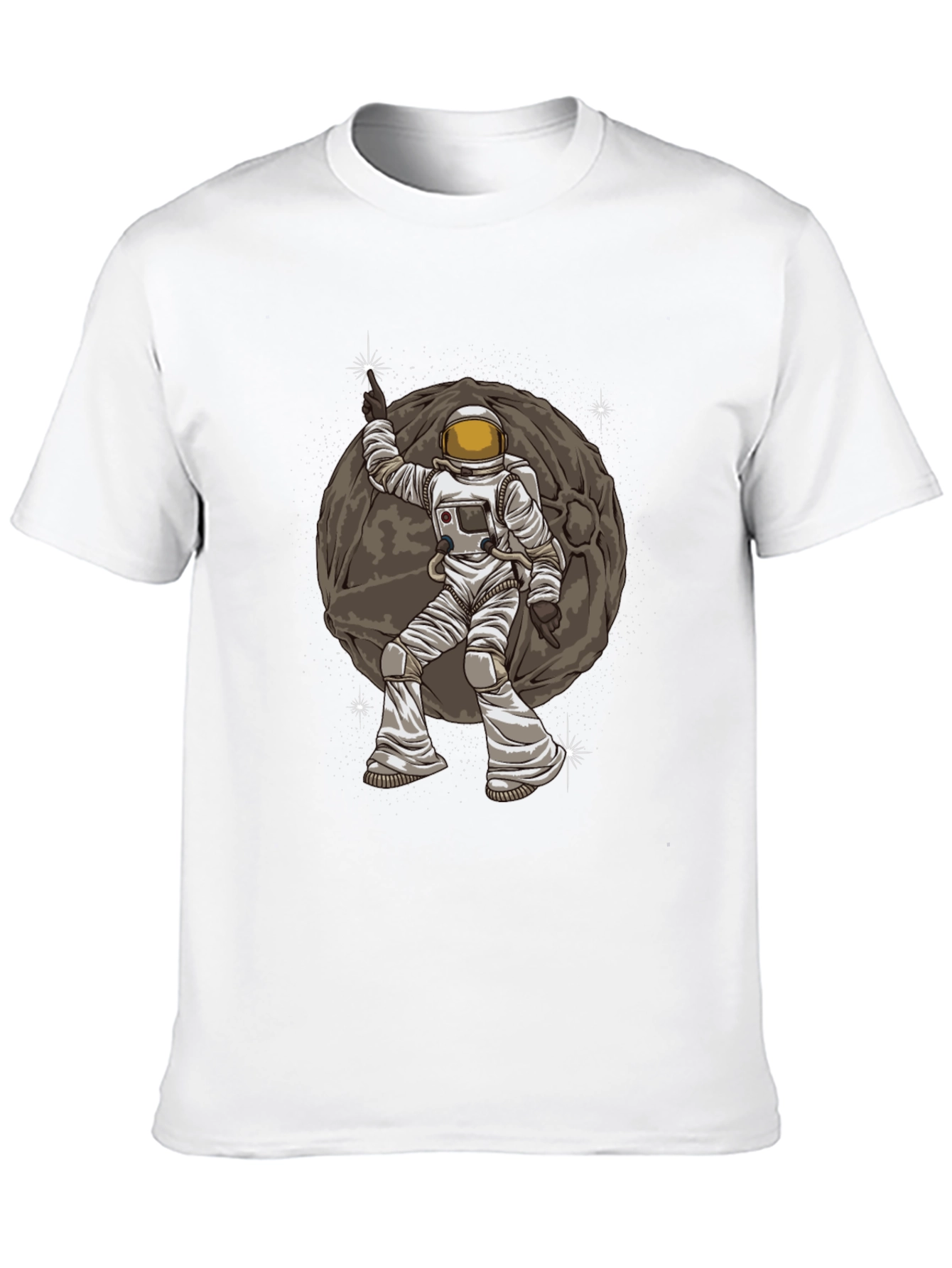 Astronaut Moonwalk Graphic T-Shirt - Space Lovers Tee