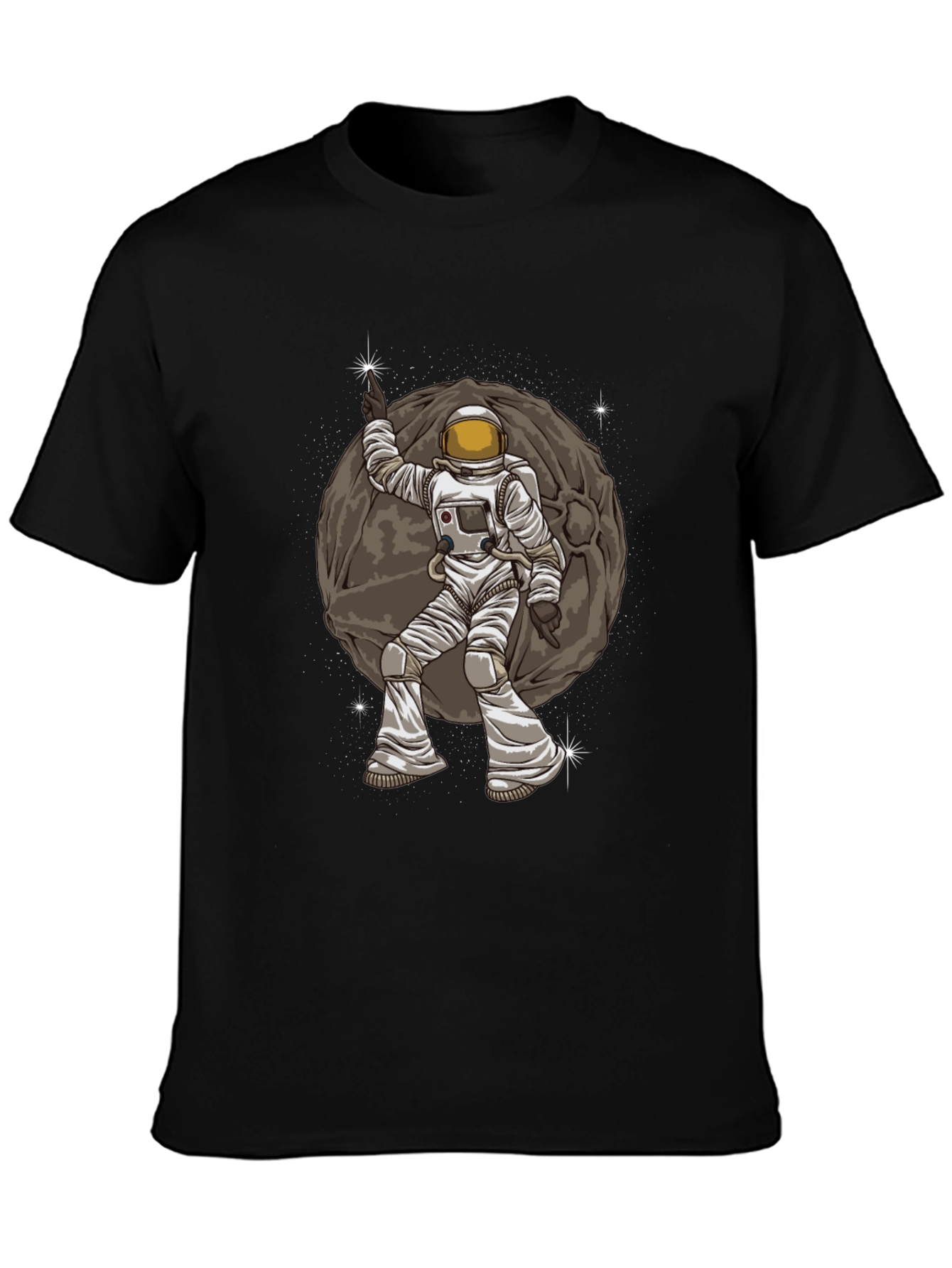 Astronaut Moonwalk Graphic T-Shirt - Space Lovers Tee