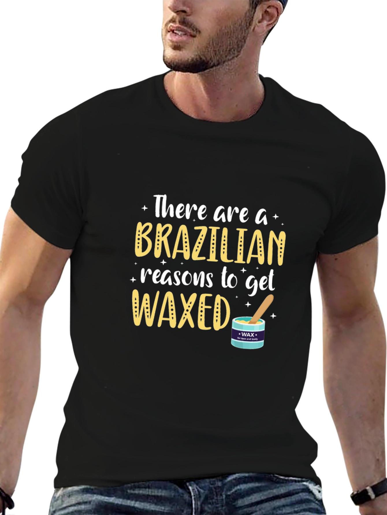 Brazilian Waxed T-Shirt - Funny Spa Day Apparel