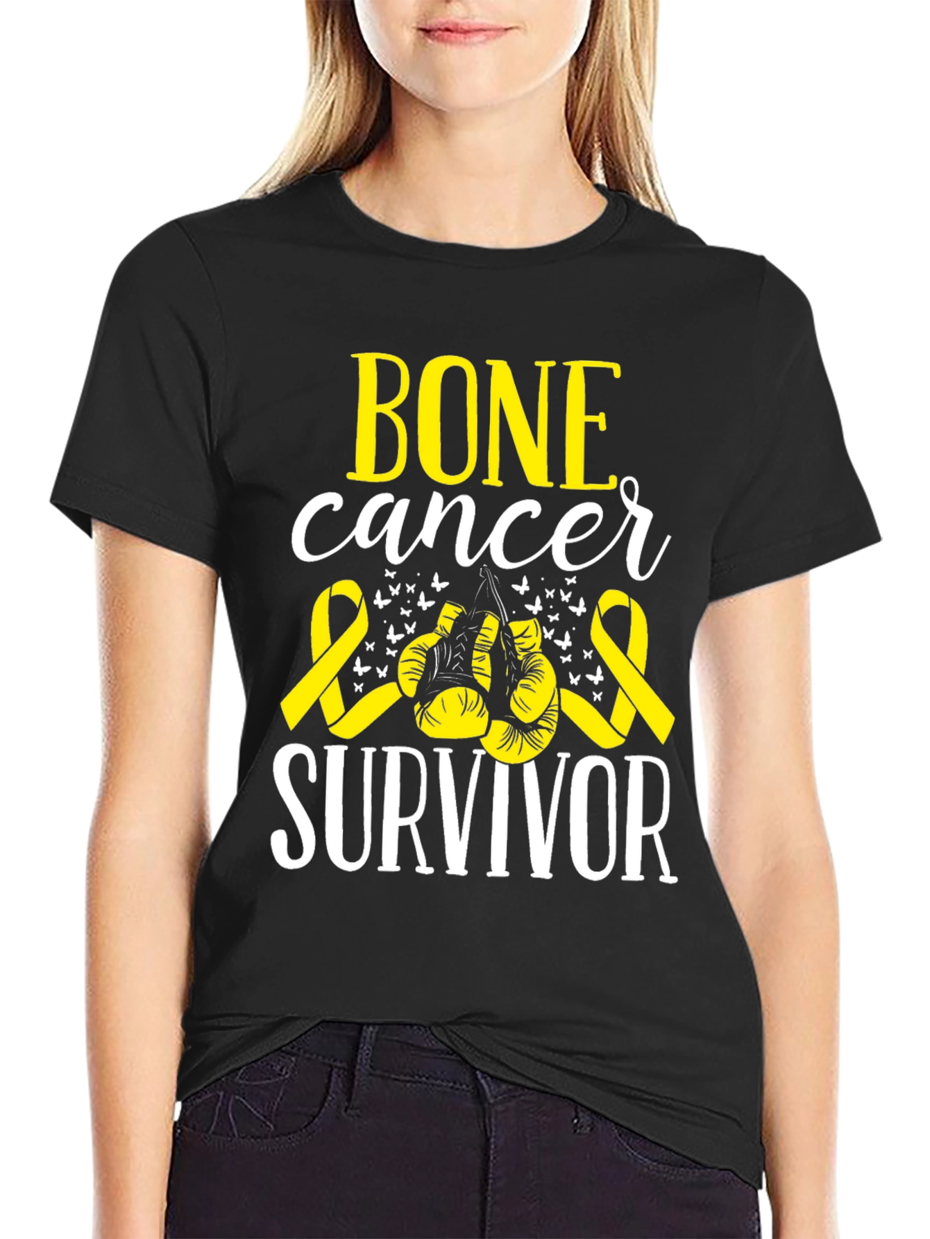 Bone Cancer Survivor Graphic T-Shirt