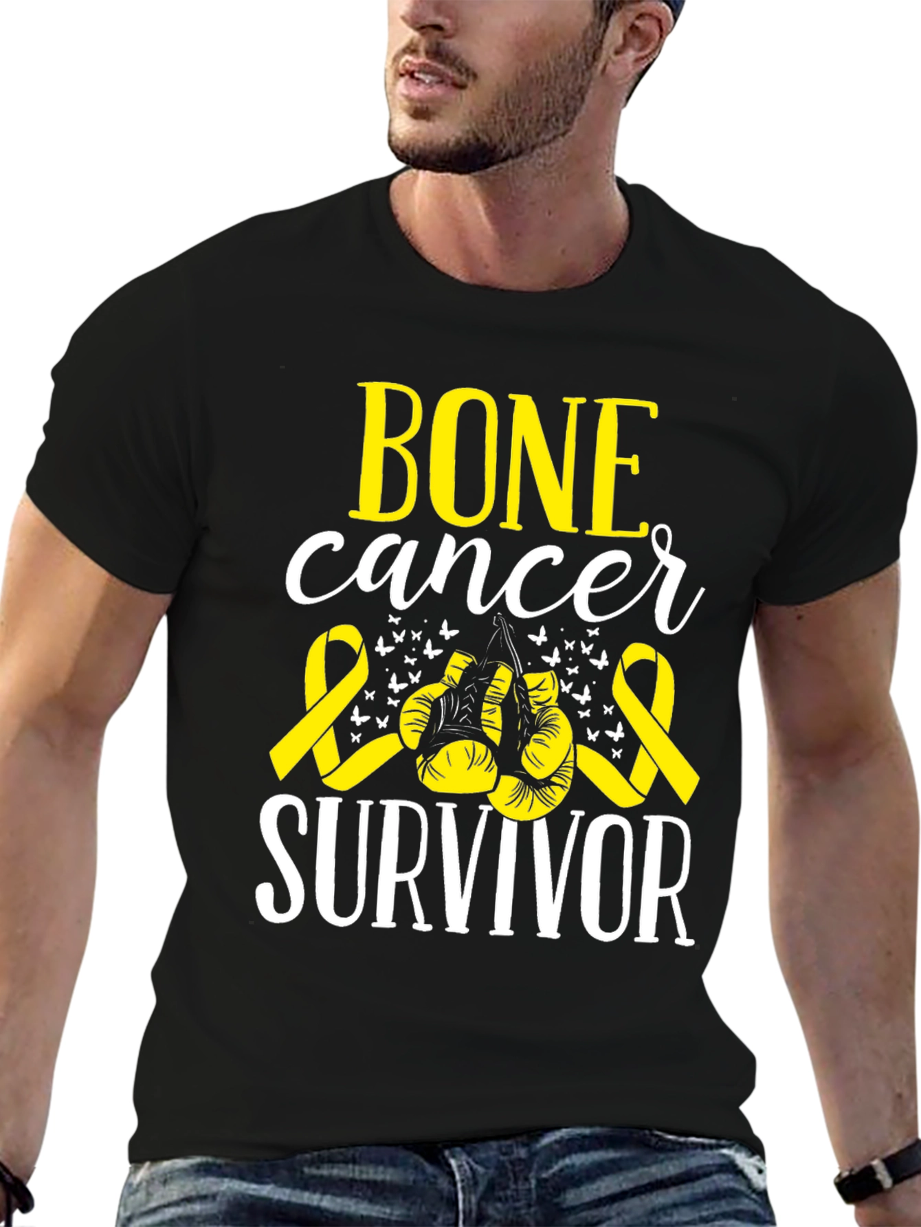 Bone Cancer Survivor Graphic T-Shirt