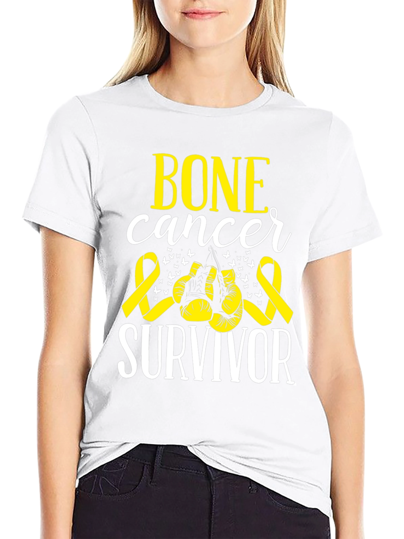 Bone Cancer Survivor Graphic T-Shirt