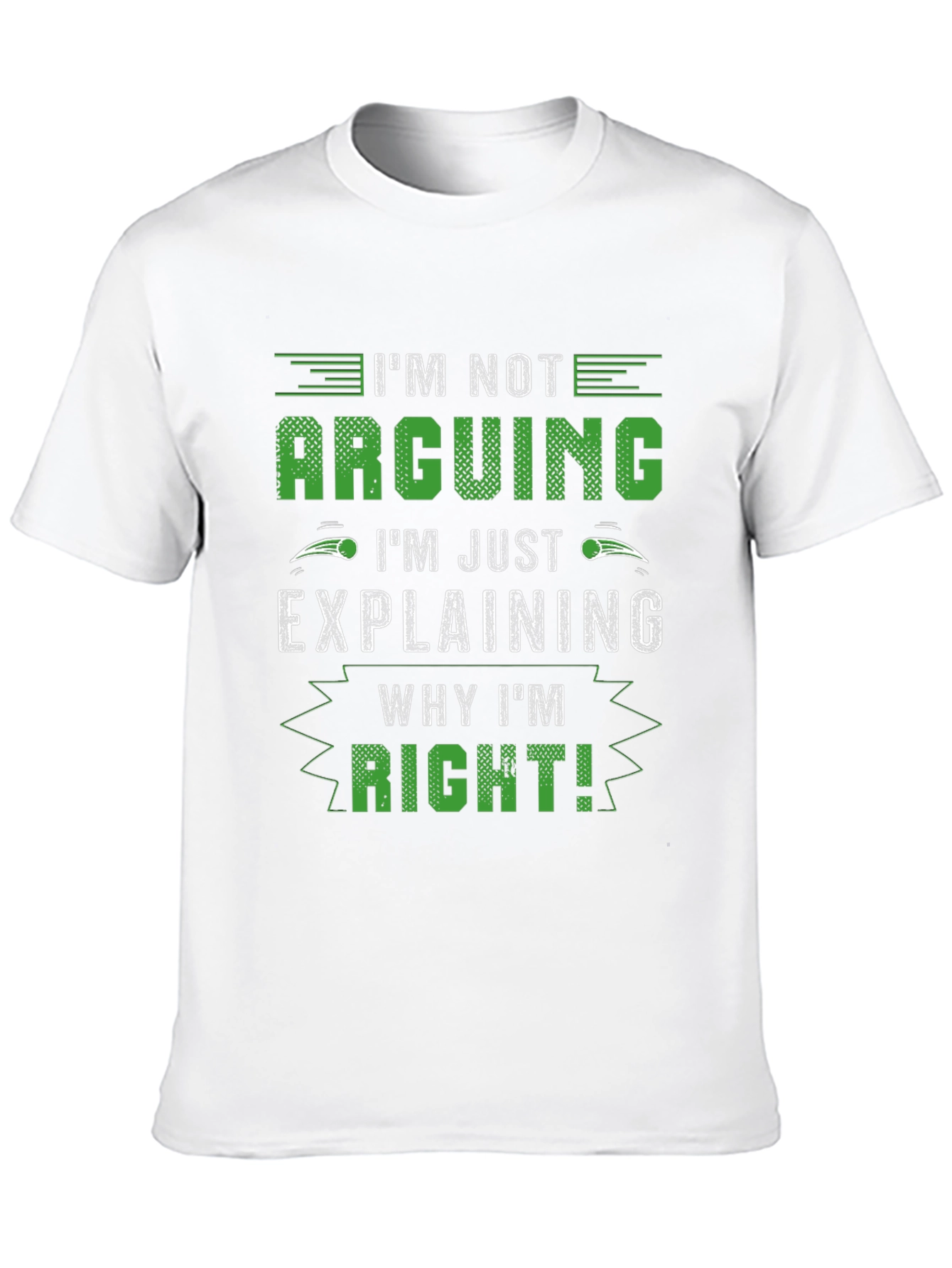 Im Not Arguing Funny T-Shirt