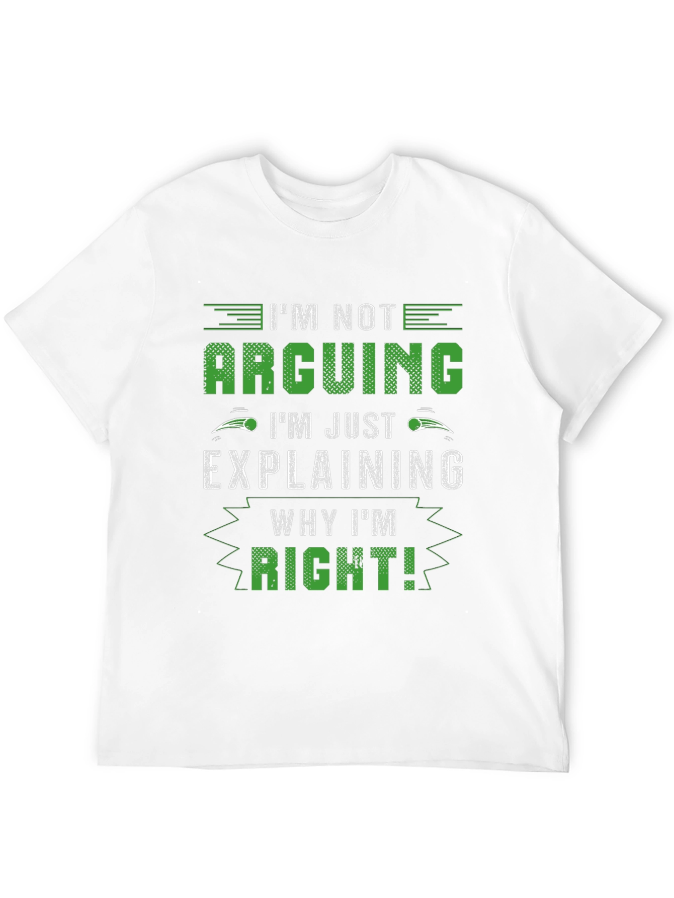 Im Not Arguing Funny T-Shirt