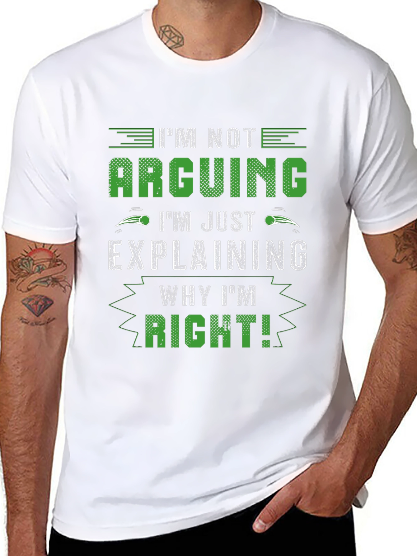 Im Not Arguing Funny T-Shirt