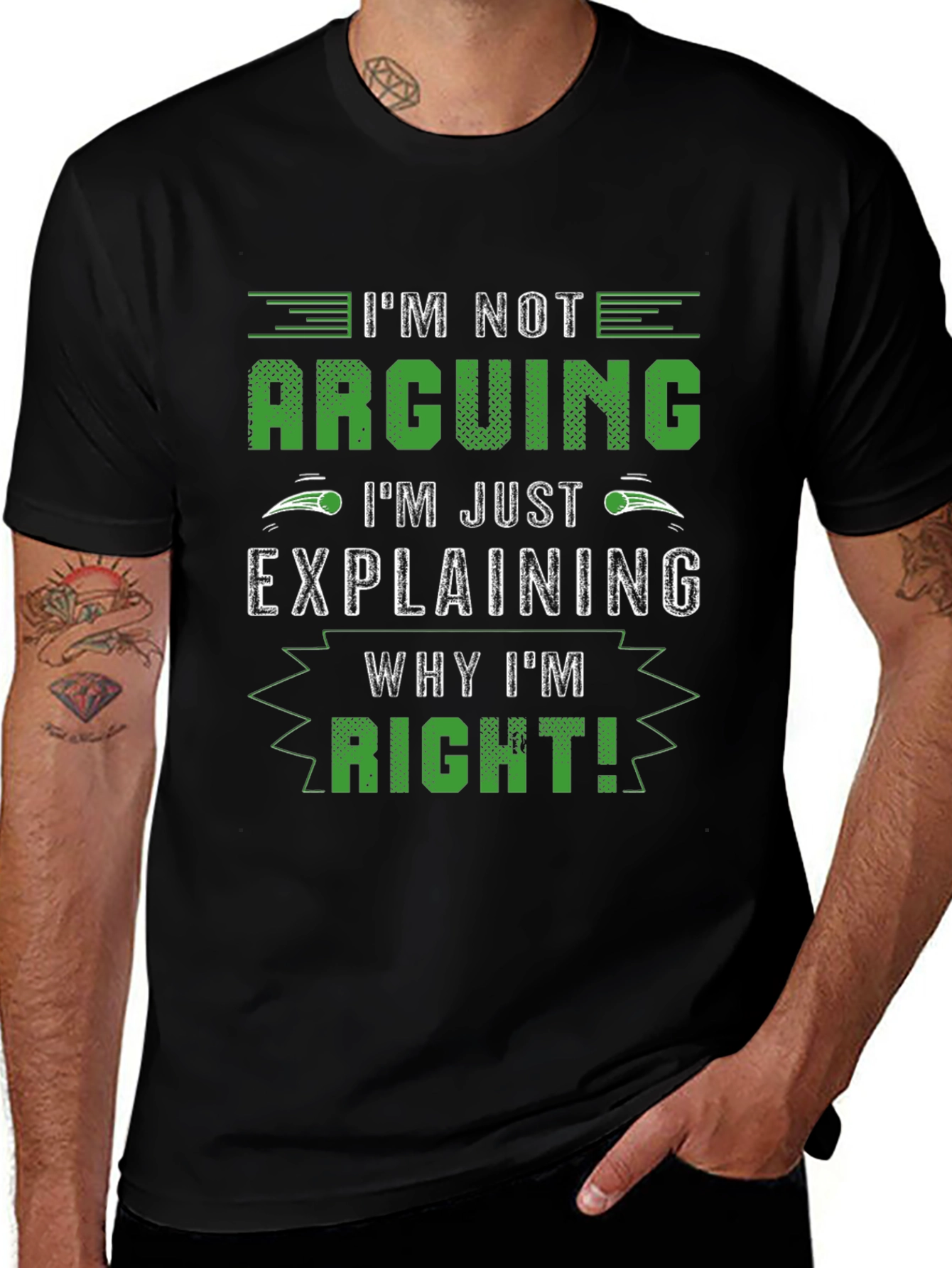 Im Not Arguing Funny T-Shirt
