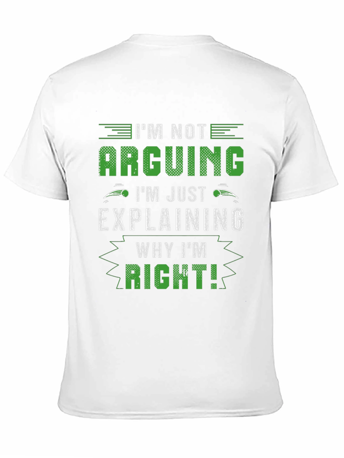 Im Not Arguing Funny T-Shirt