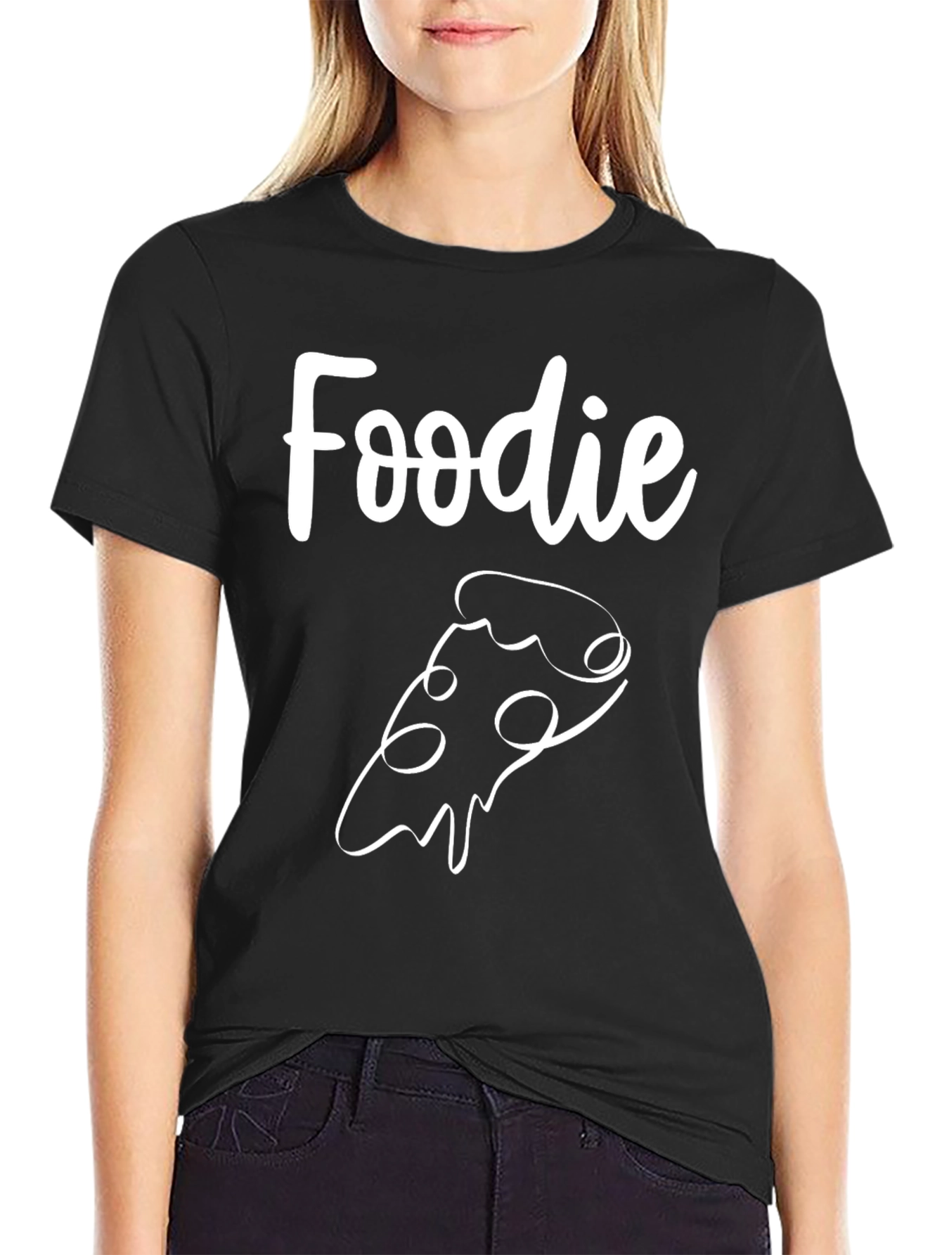 Foodie Pizza Slice Graphic T-Shirt - Unisex Casual Tee