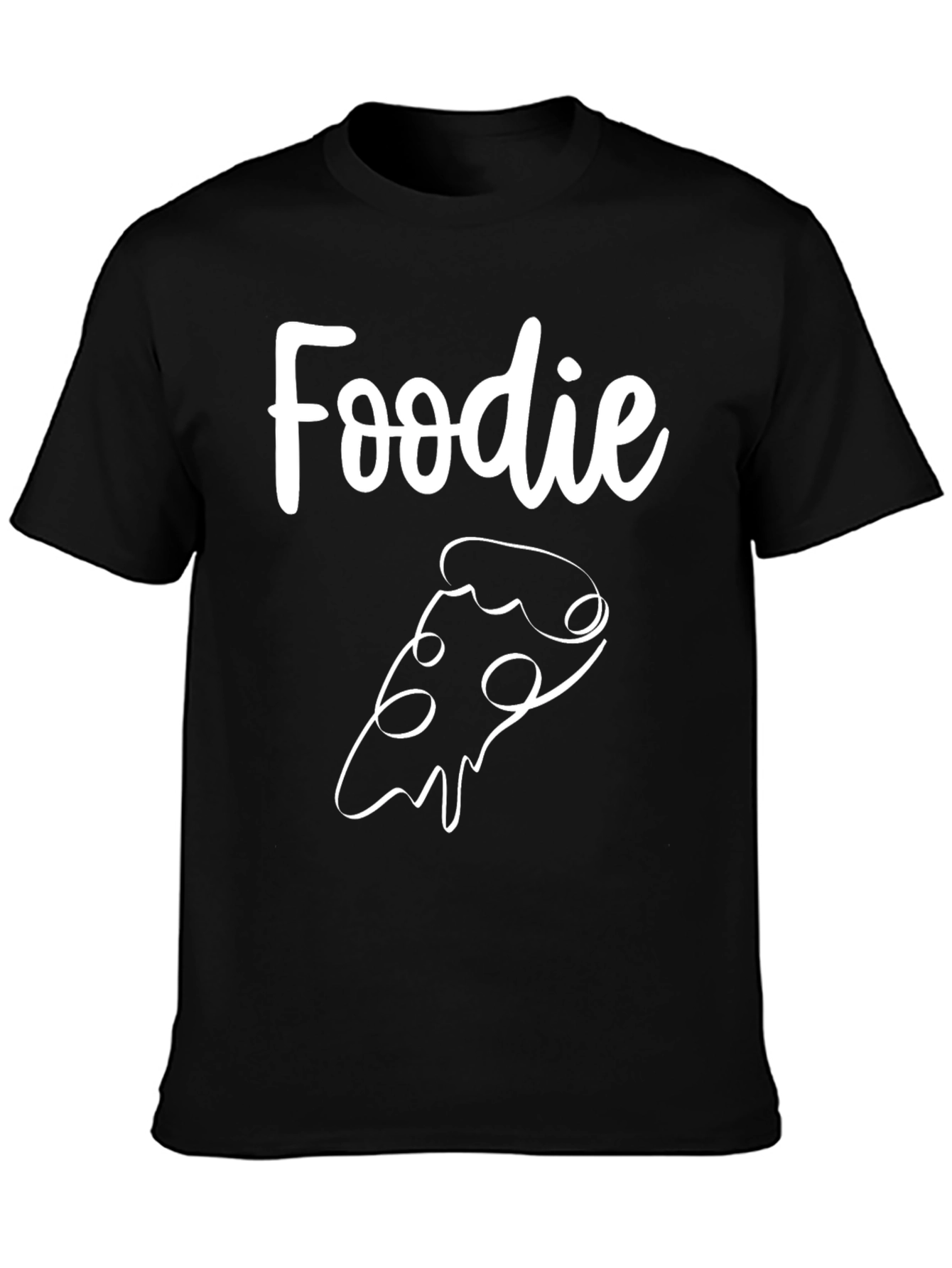 Foodie Pizza Slice Graphic T-Shirt - Unisex Casual Tee