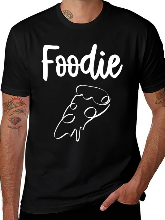 Foodie Pizza Slice Graphic T-Shirt - Unisex Casual Tee