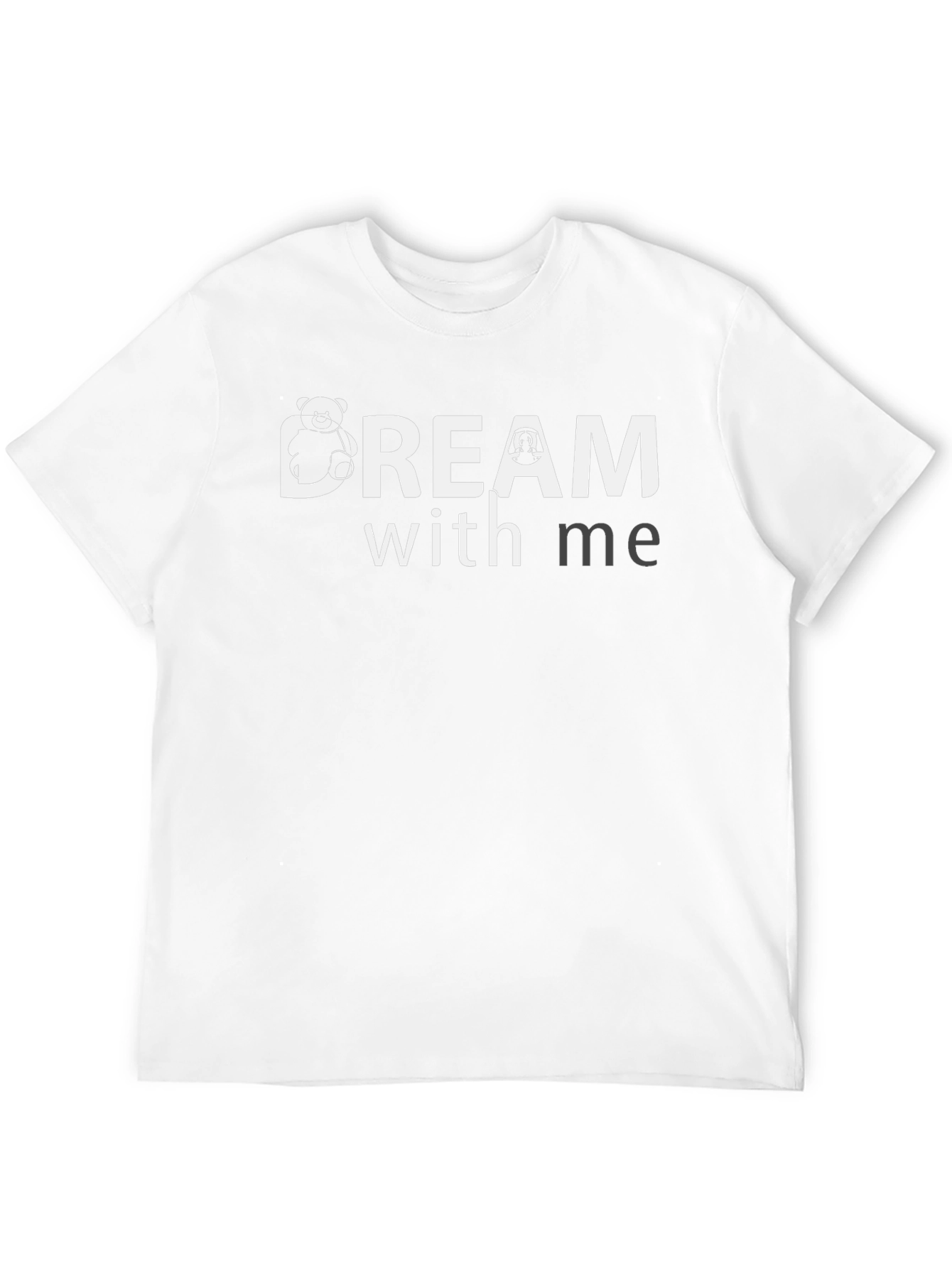 Dream With Me Black Graphic Tee