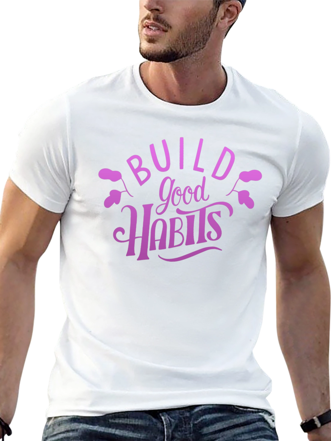 Build Good Habits Graphic Tee