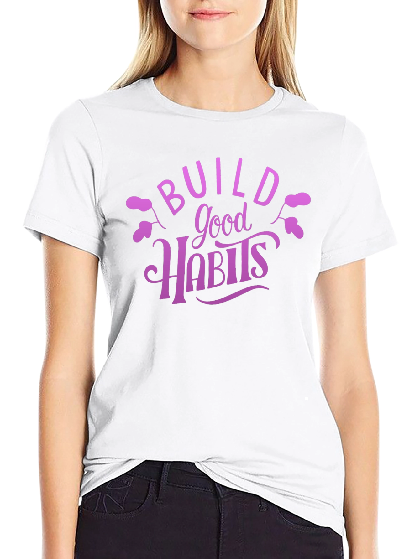 Build Good Habits Graphic Tee
