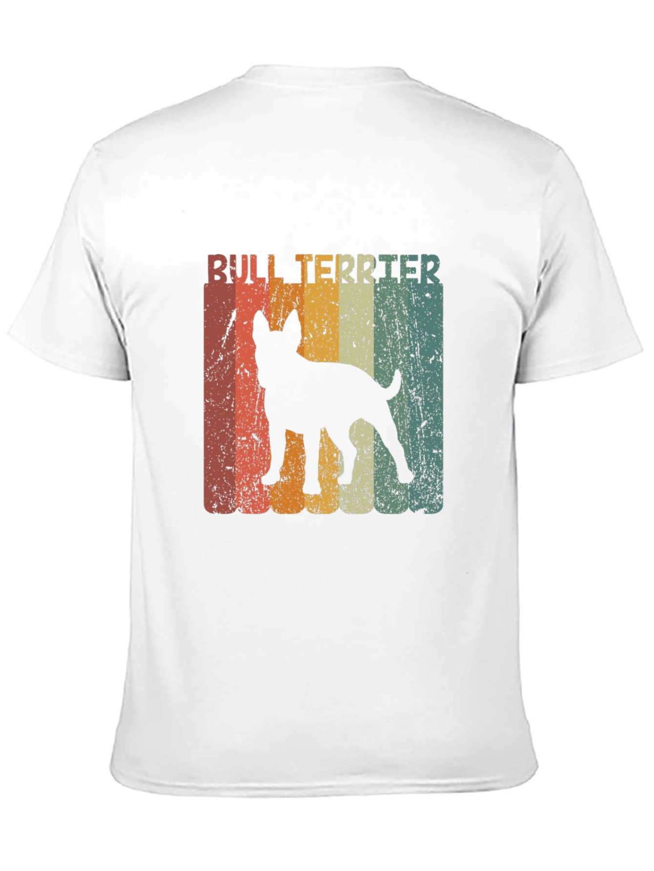 Bull Terrier Retro T-Shirt Dog Lover Tee