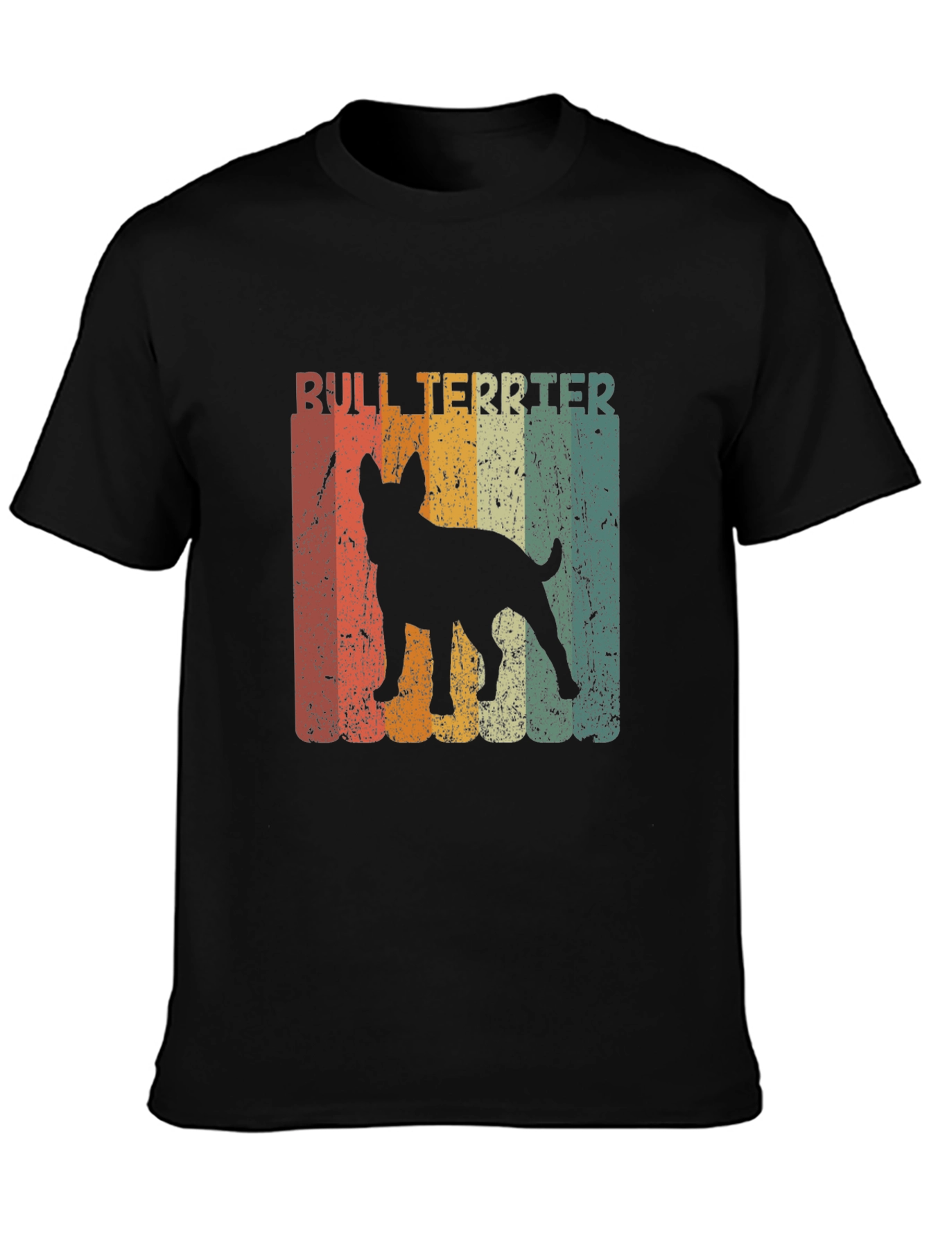 Bull Terrier Retro T-Shirt Dog Lover Tee
