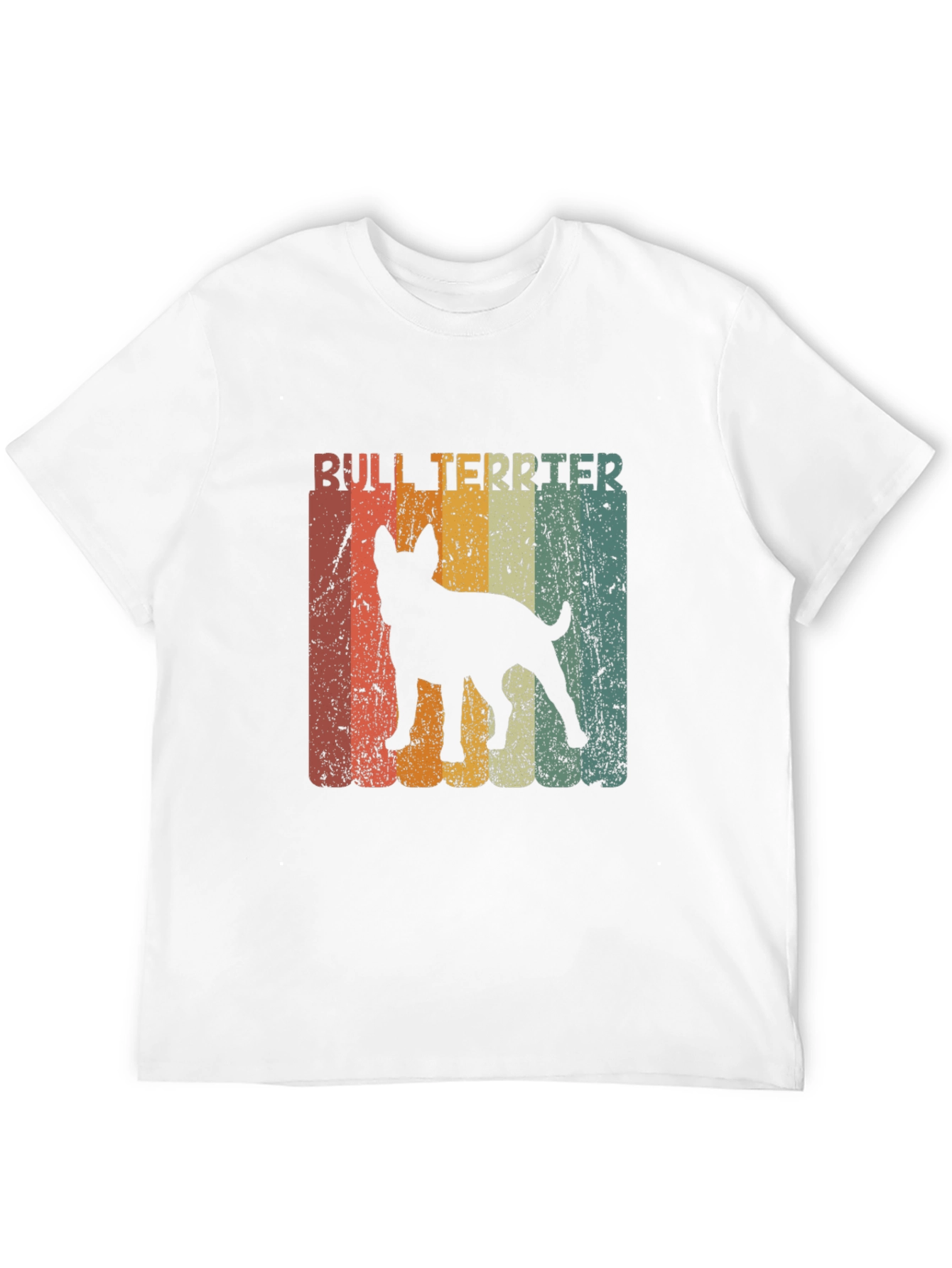 Bull Terrier Retro T-Shirt Dog Lover Tee