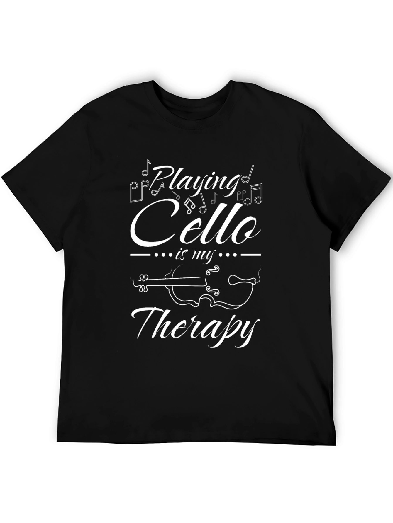 Cello Therapy Graphic T-Shirt