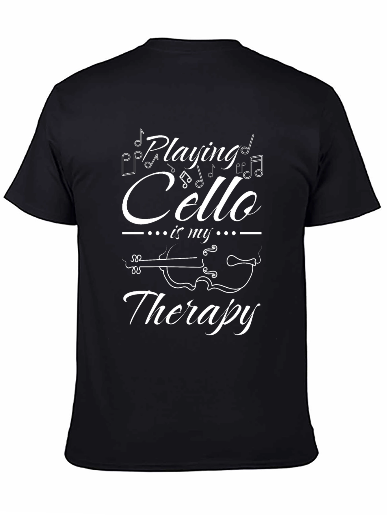 Cello Therapy Graphic T-Shirt