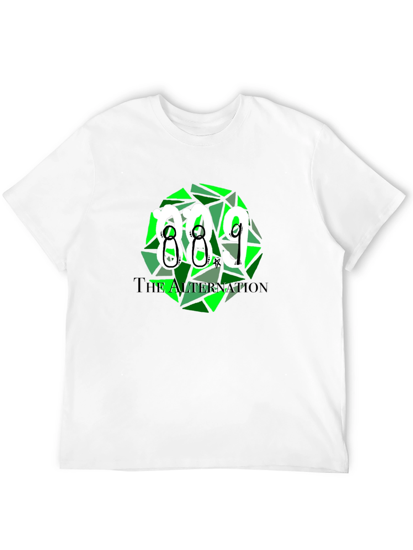 88.9 The Alternation Graphic Tee - Black