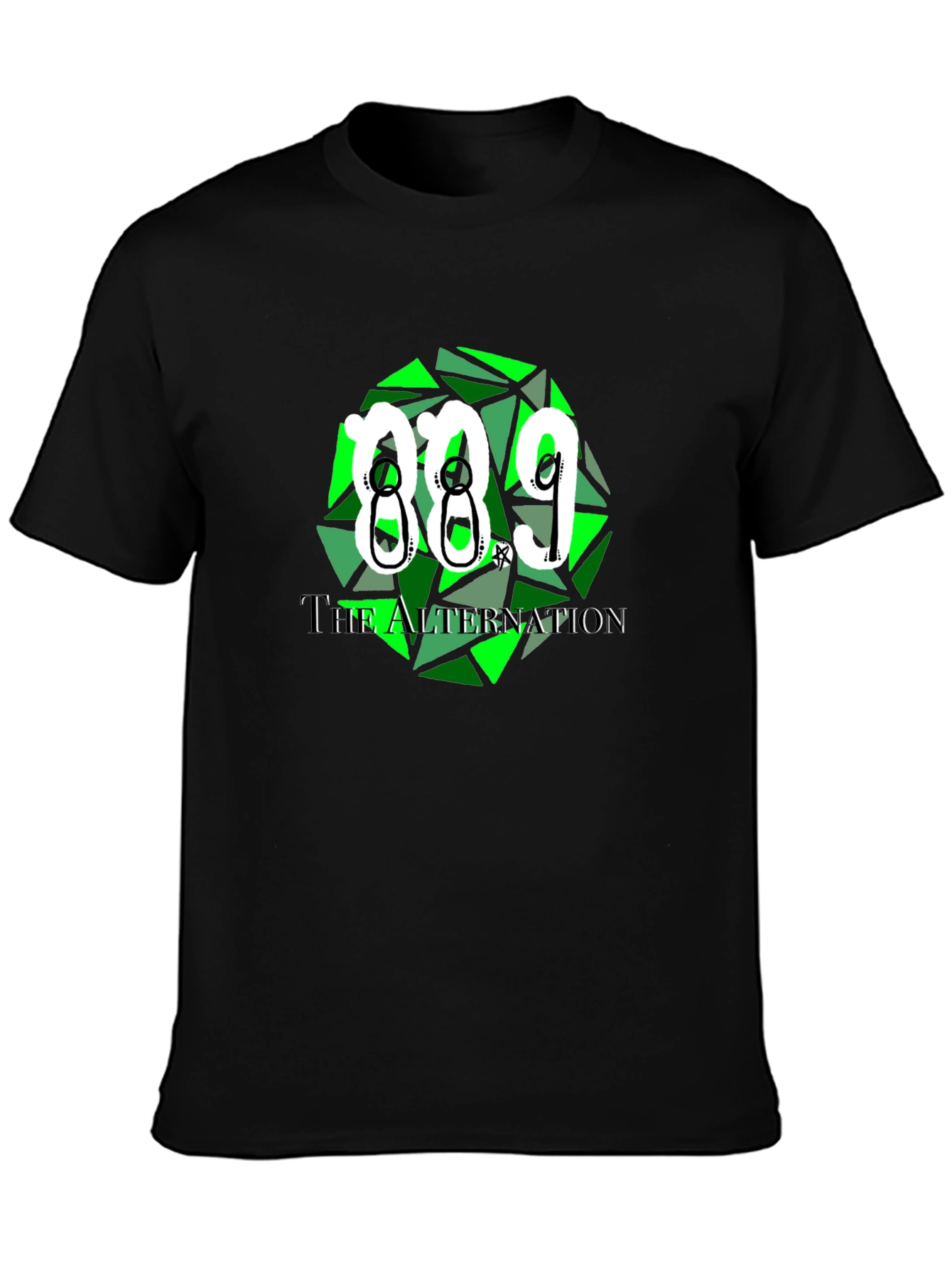 88.9 The Alternation Graphic Tee - Black