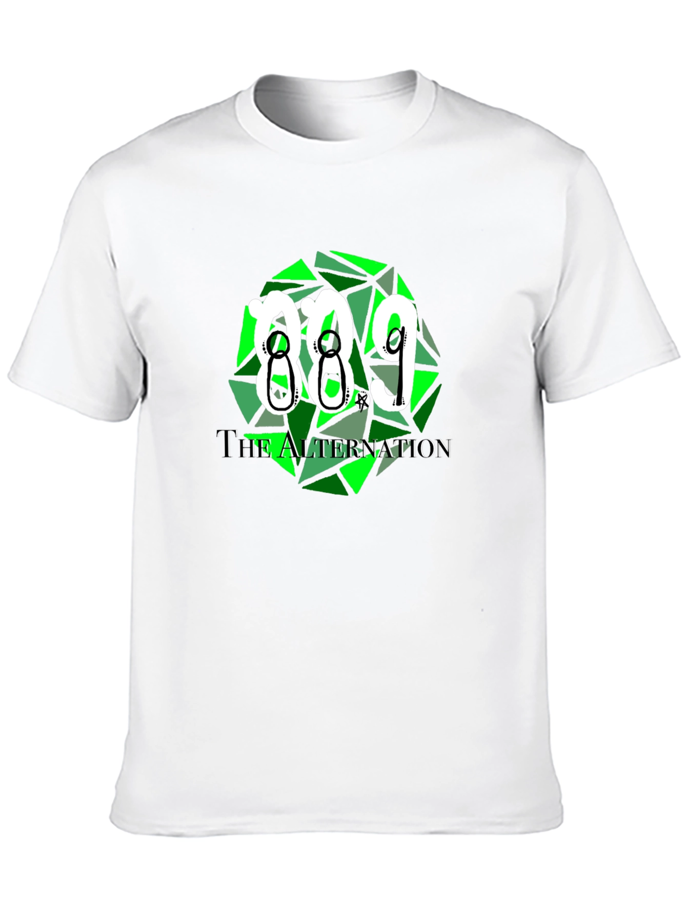 88.9 The Alternation Graphic Tee - Black