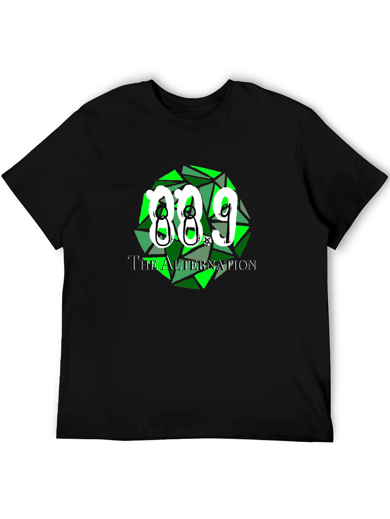 88.9 The Alternation Graphic Tee - Black