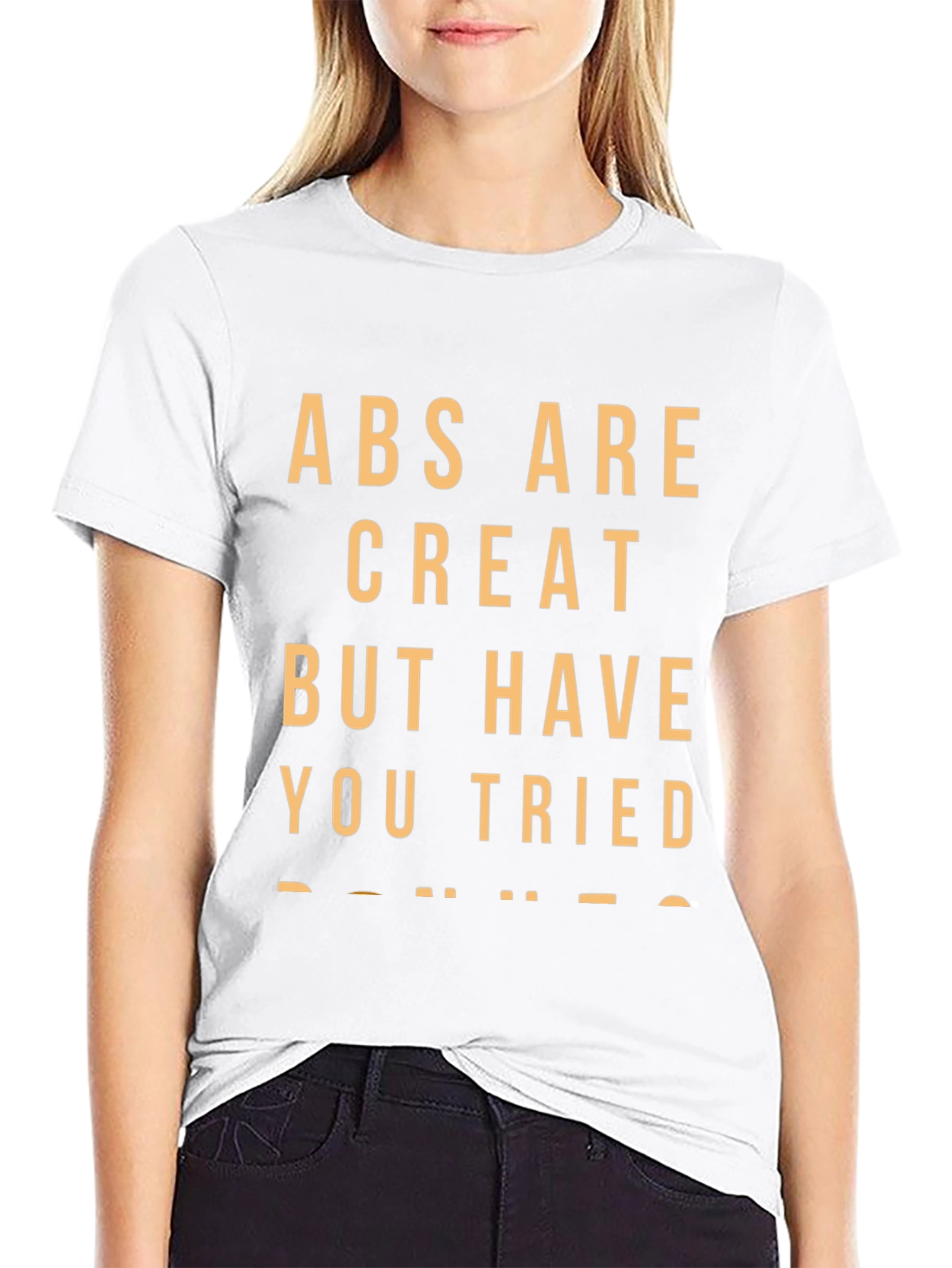 Abs are Great T-Shirt Funny Novelty Gym Tee