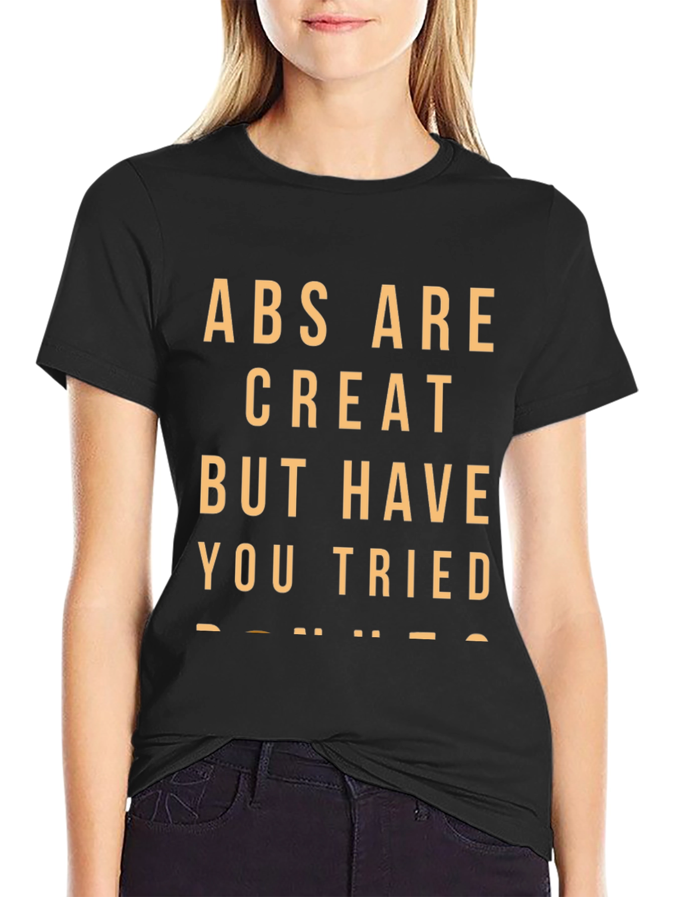 Abs are Great T-Shirt Funny Novelty Gym Tee