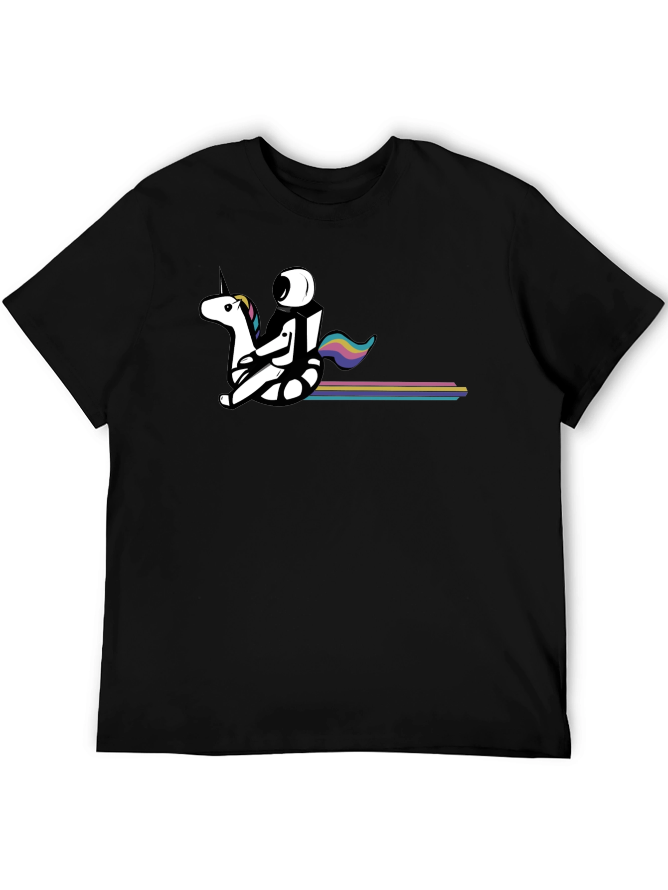 Astronaut Unicorn Ride Graphic Tee