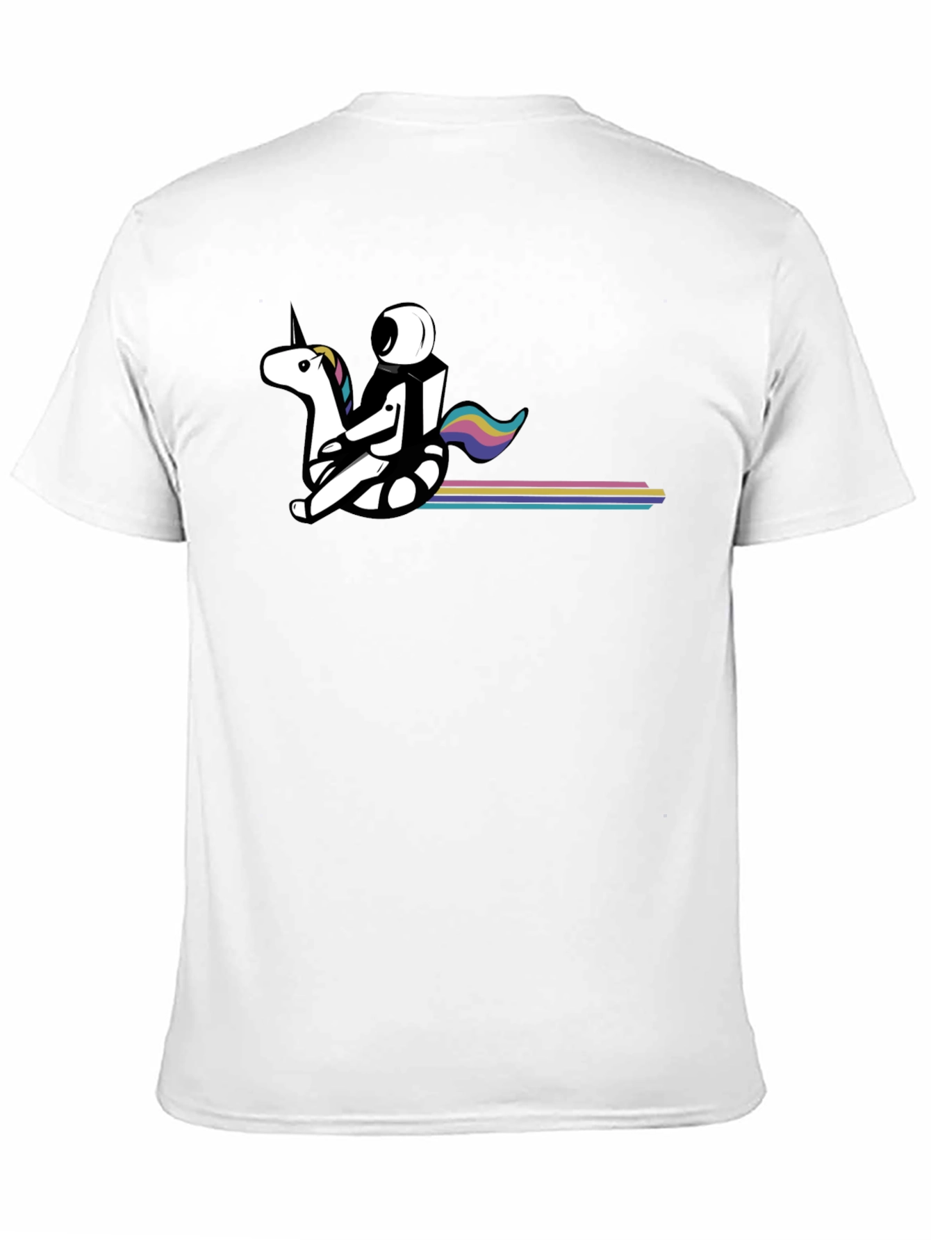 Astronaut Unicorn Ride Graphic Tee