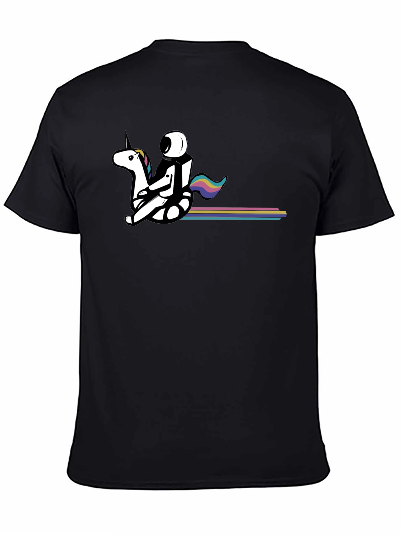 Astronaut Unicorn Ride Graphic Tee